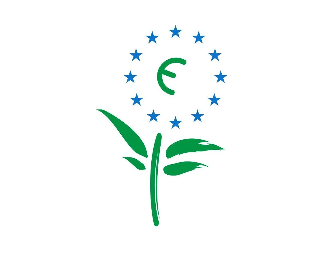 EU-blomman miljömärkning tyger