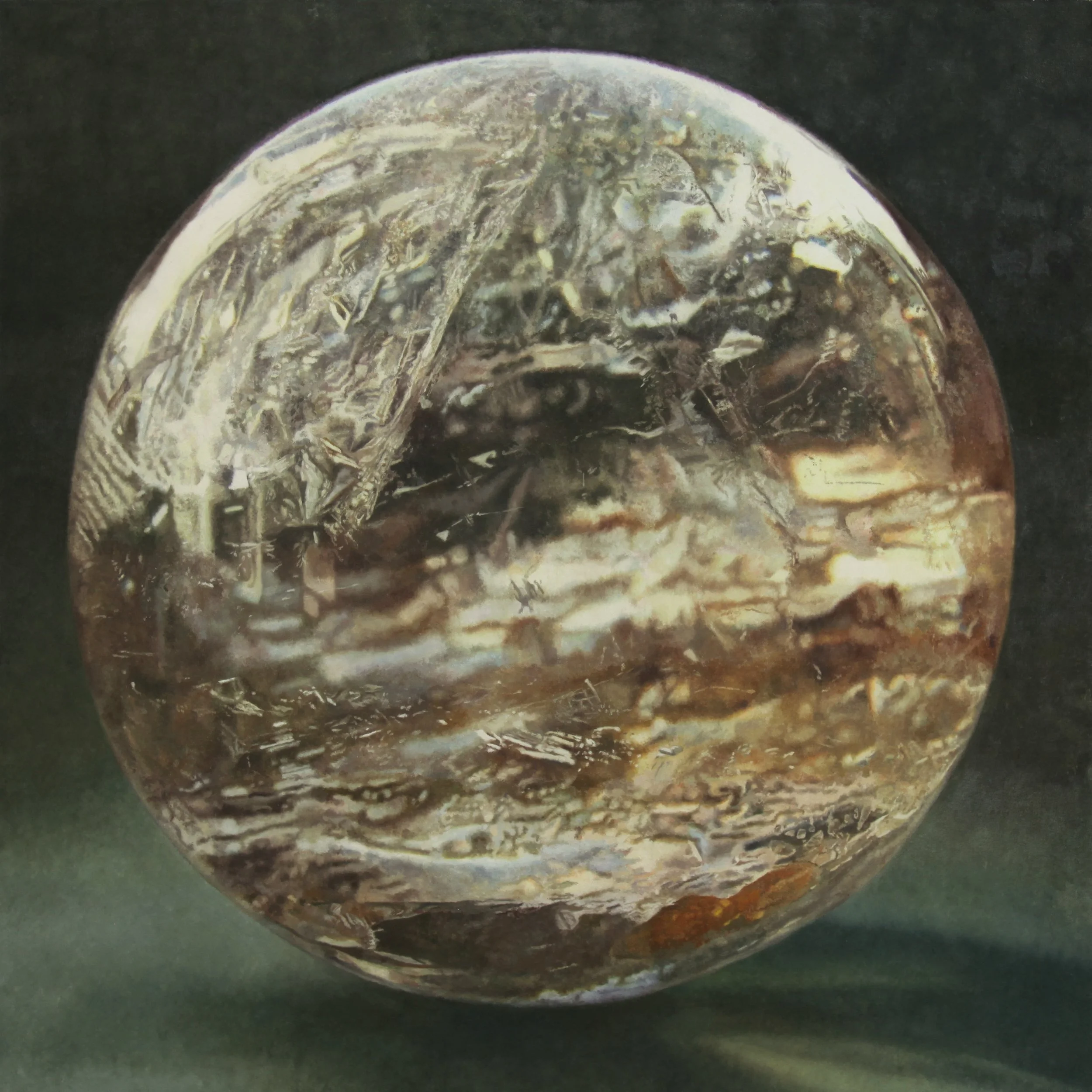 Gorilla Haze, 120x120 cm, 70,9x70,9inch,, Oil on Canvas