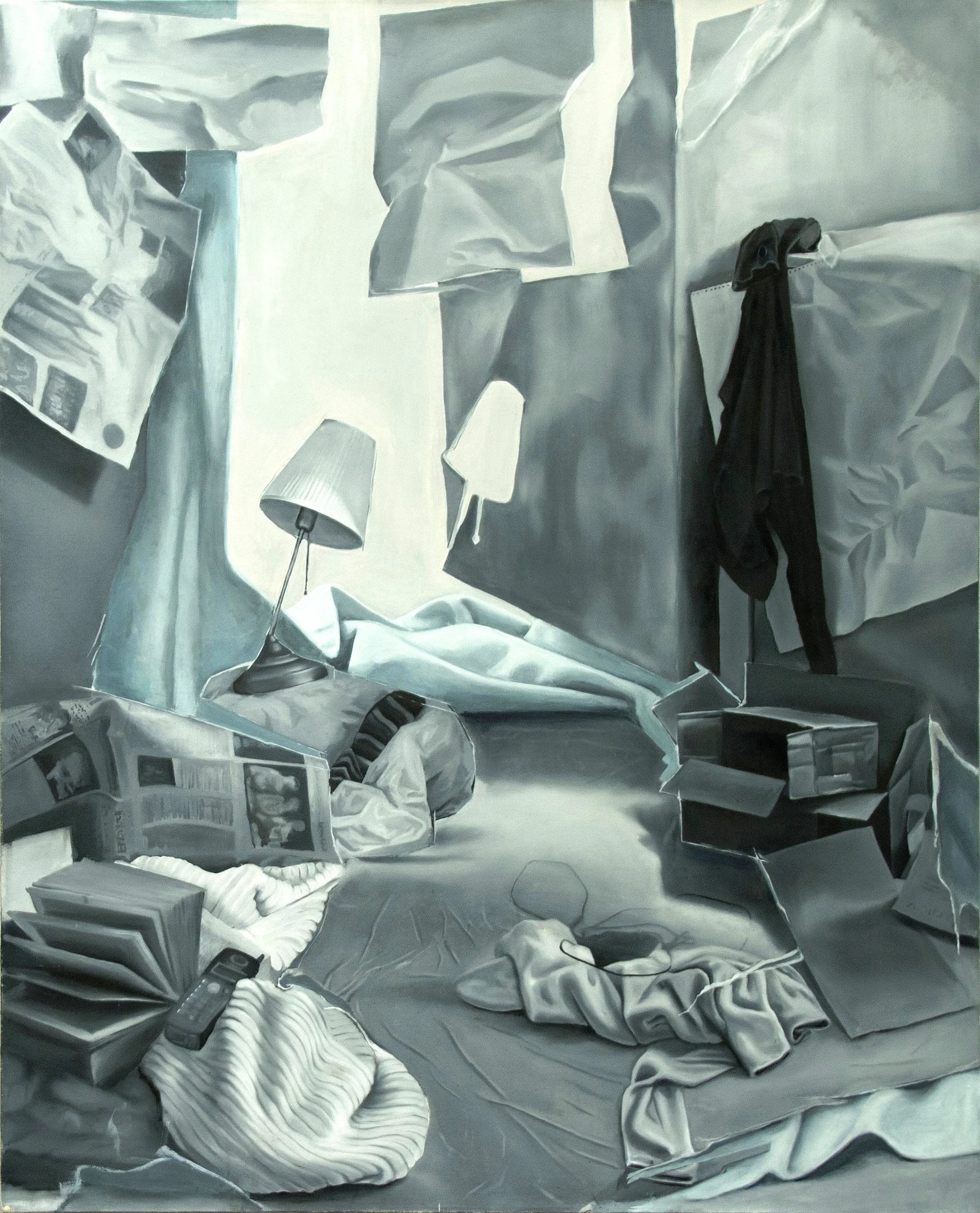 In Daylight, 132x107cm, 52x42 inches, Oil on Canvas, 2012