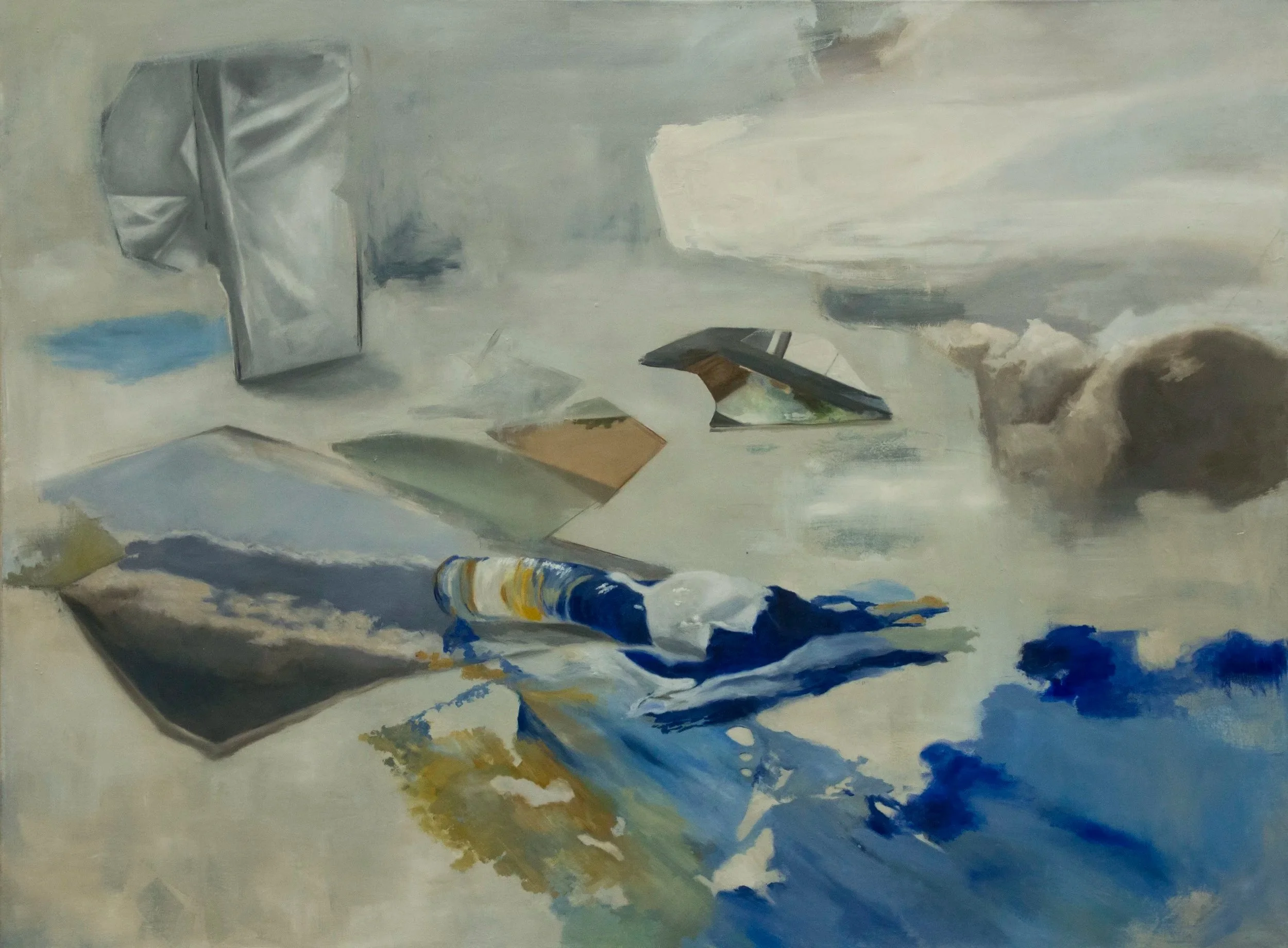 The Edge, 147x198cm, 58x78 inches, Oil on Canvas, 2015