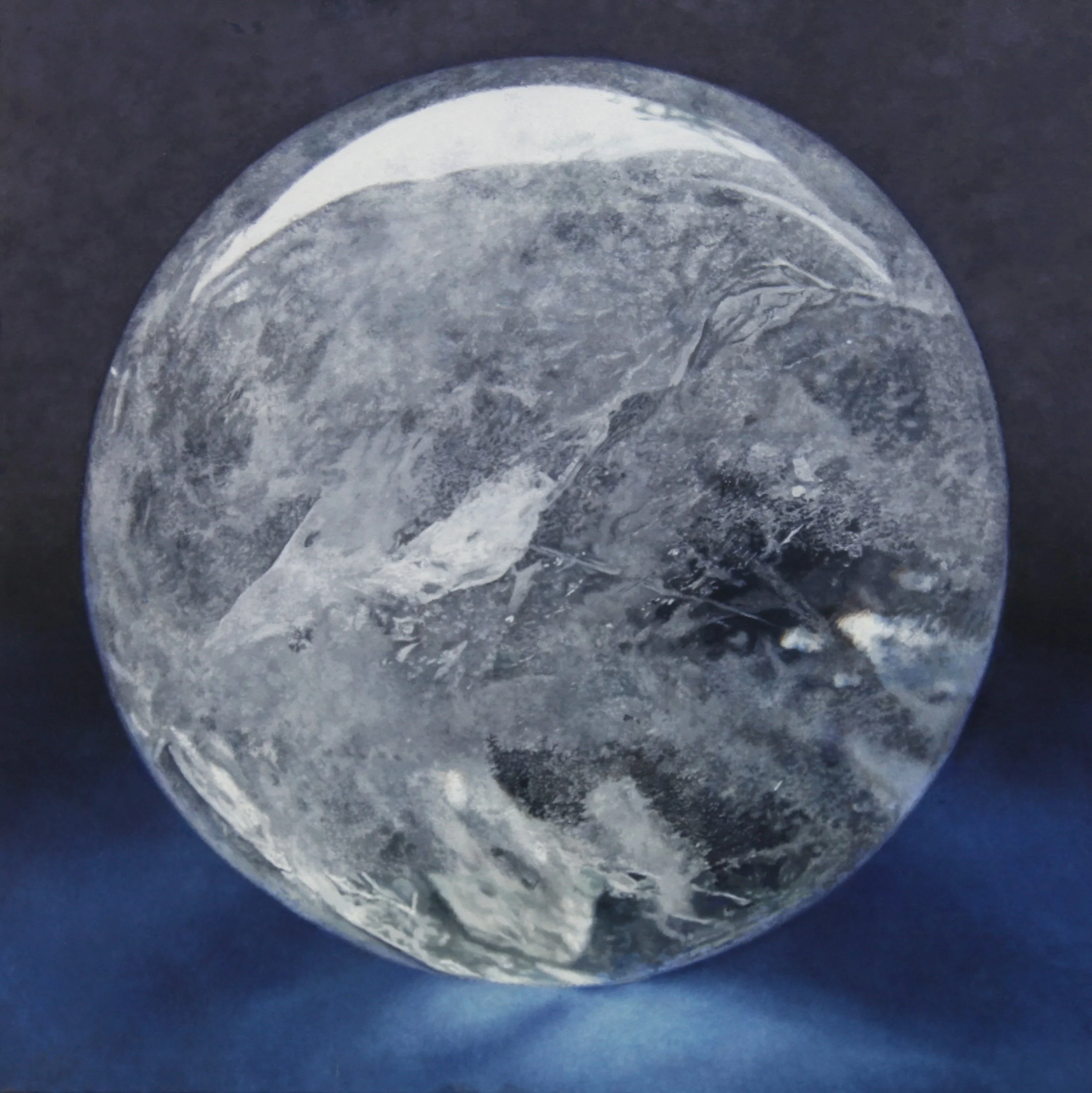 Fullmoon, 120x120cm, 80x80inch, Oil on Canvas, 2022