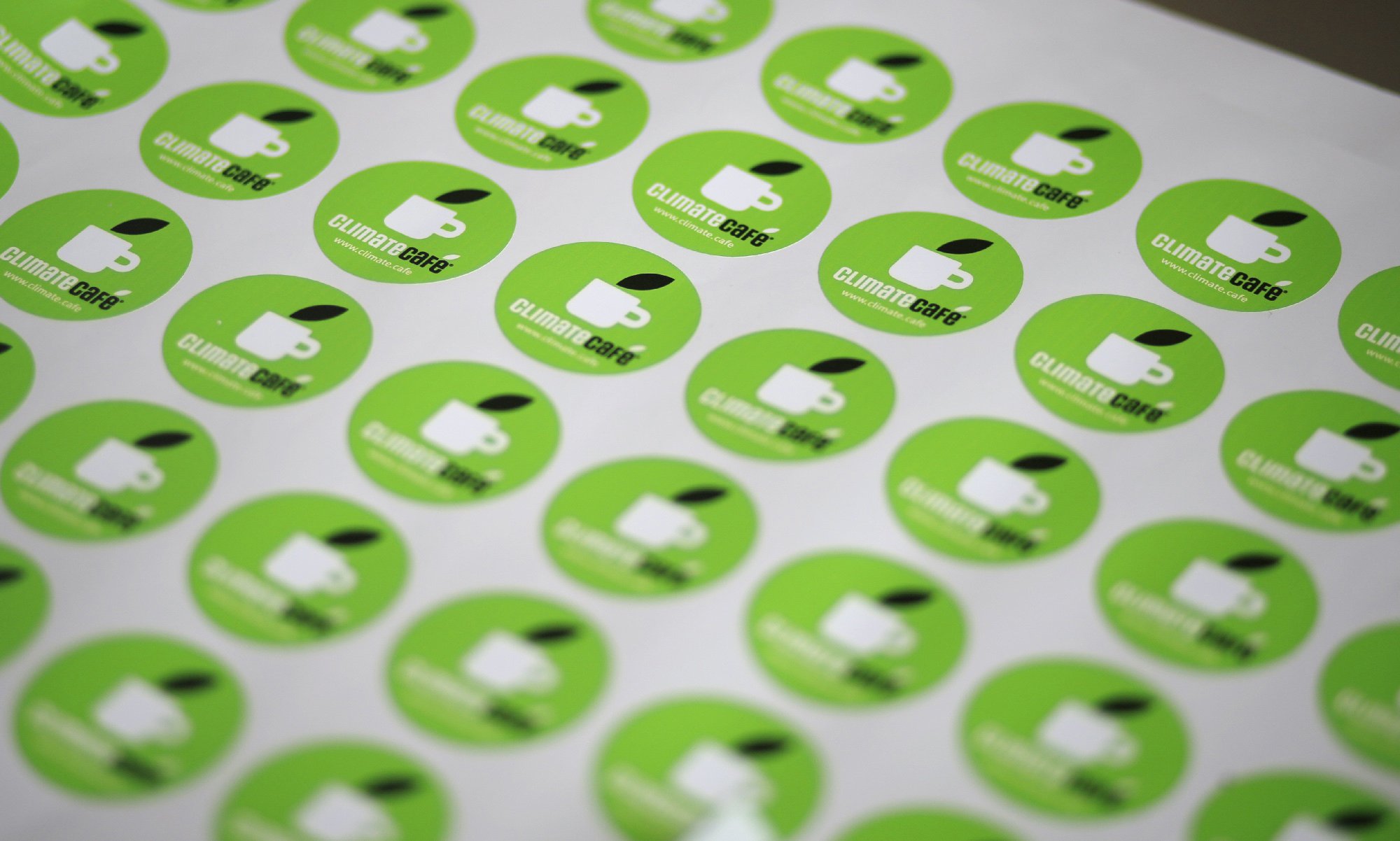 Climate Cafe Stickers
