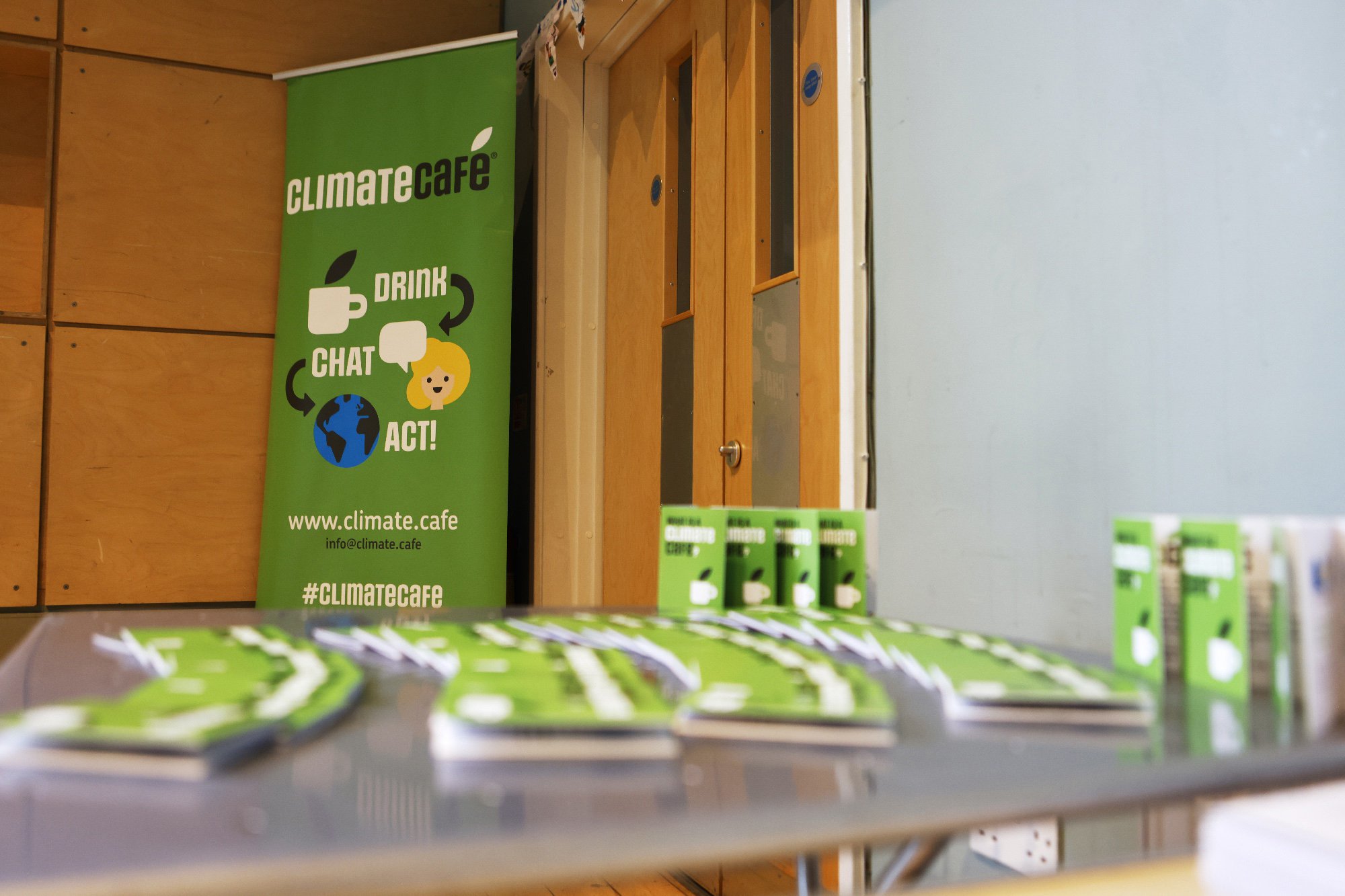 Climate Cafe Display