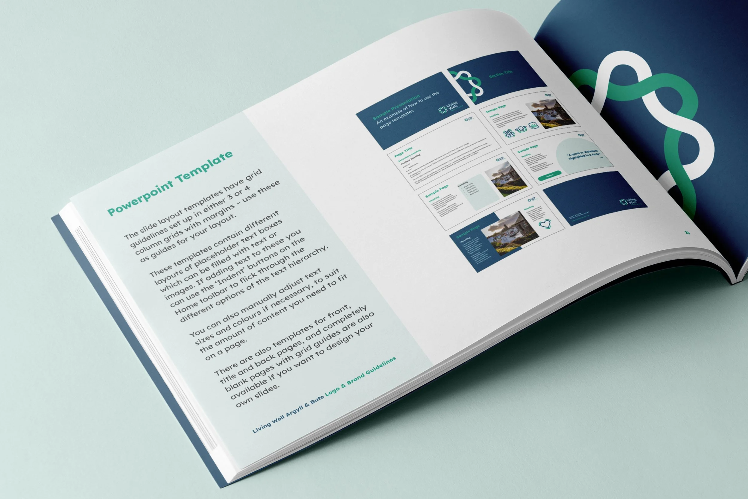 Living Well Argyll & Bute Powerpoint template Guidelines