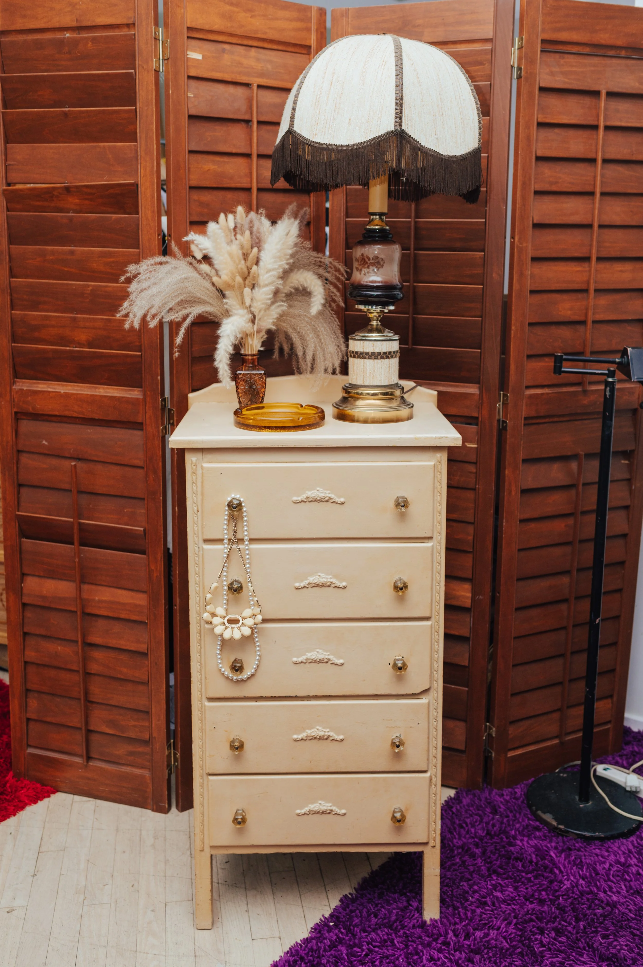 Vintage Petite Painted Chest of Drawers