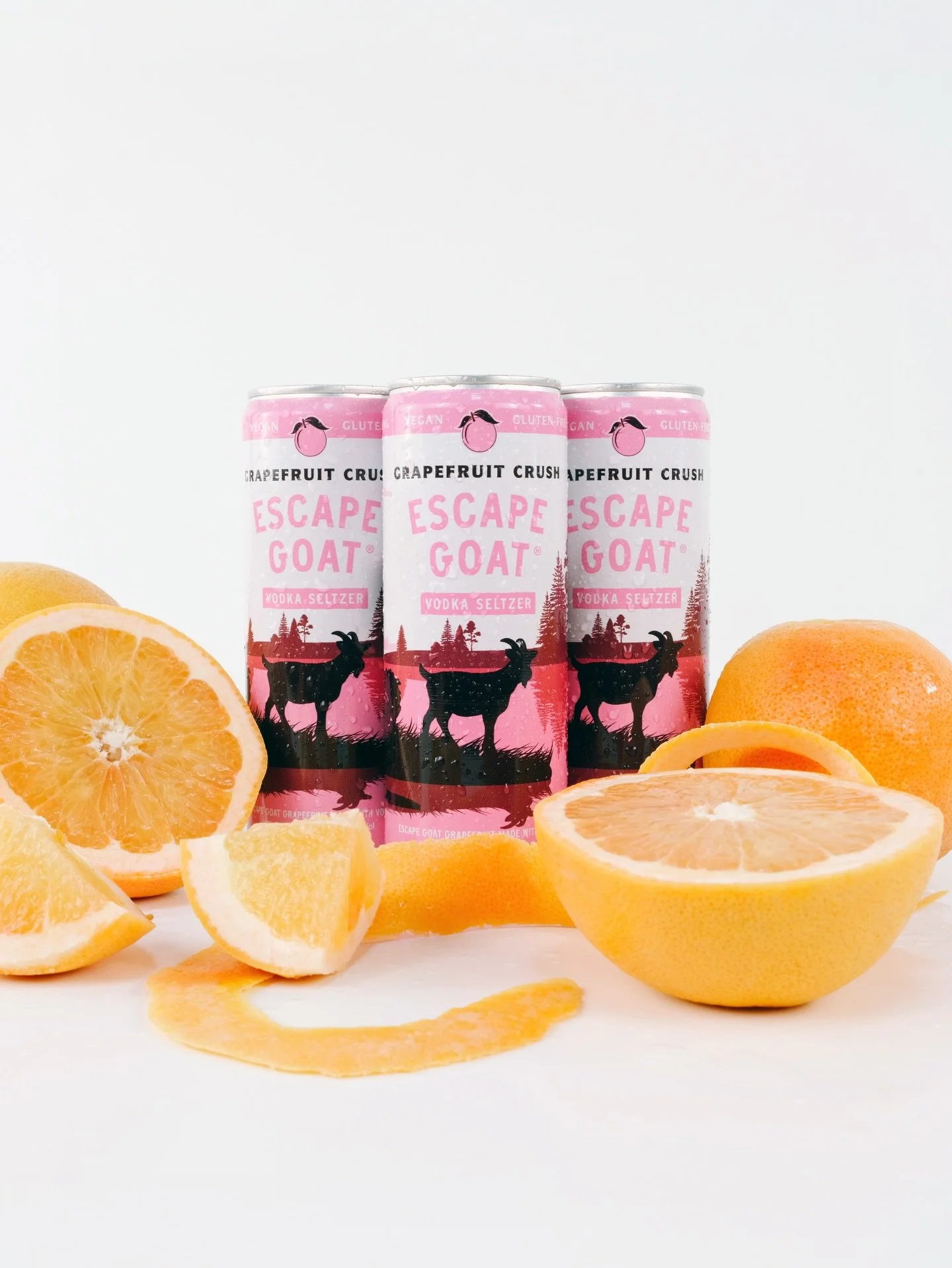 Not here to be subtle. Cold-pressed grapefruit, crisp fizz, full commitment.🐐 #EscapeGoat