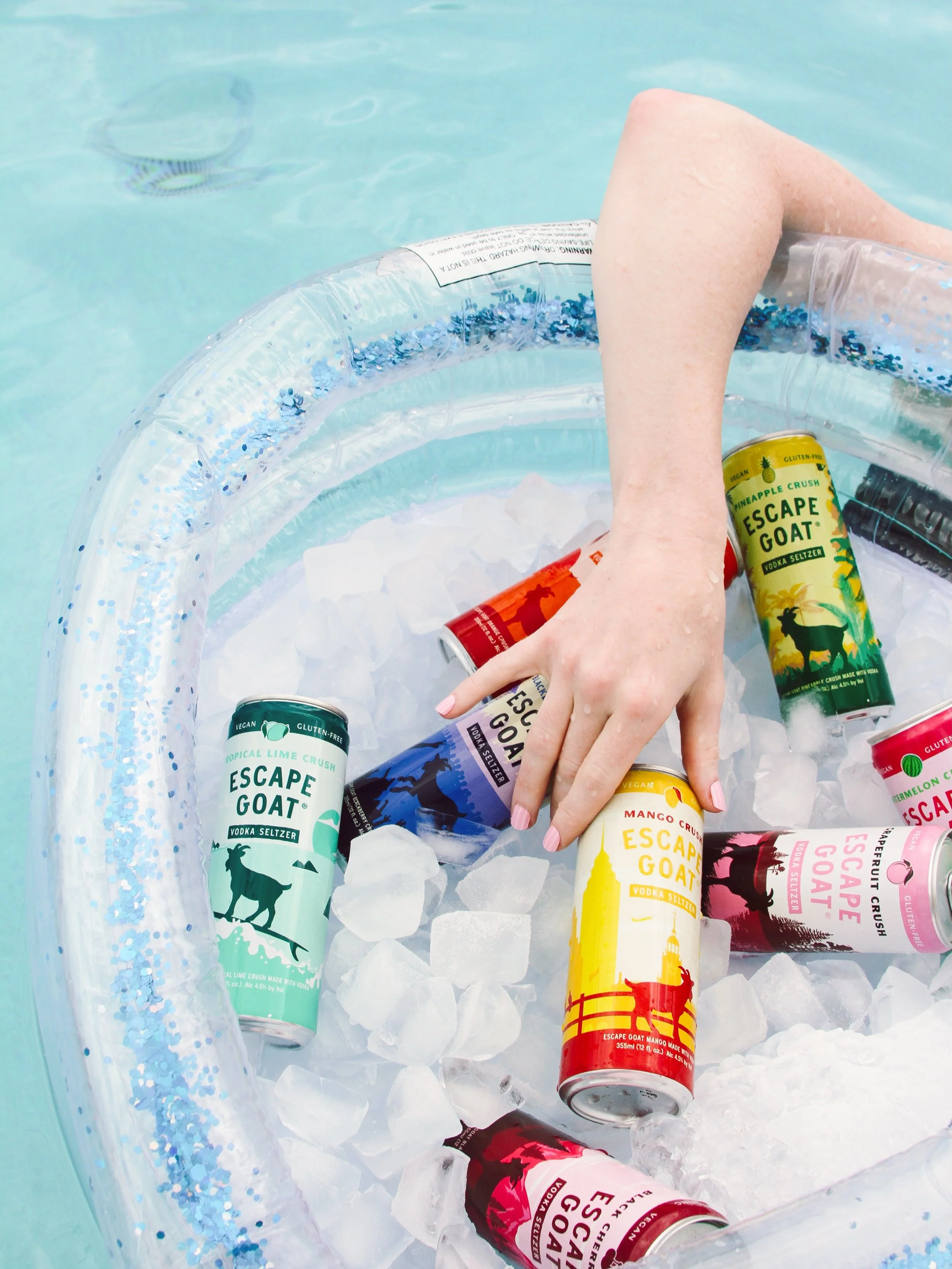 When one pool isn&rsquo;t enough, you improvise. #EscapeGoatSummer