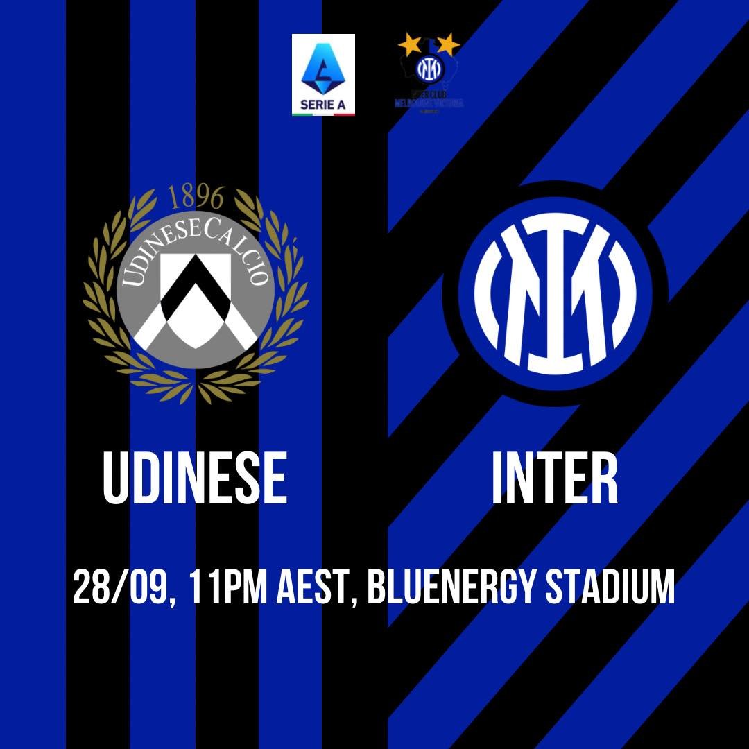 Serie A Matchday 6: β«οΈβͺοΈ UDINESE V INTER π€π
Join ICMV at Brunetti Classico at 11pm to watch the game live.
FORZA INTER!
#seriea #inter #forzainter
#interiordecor