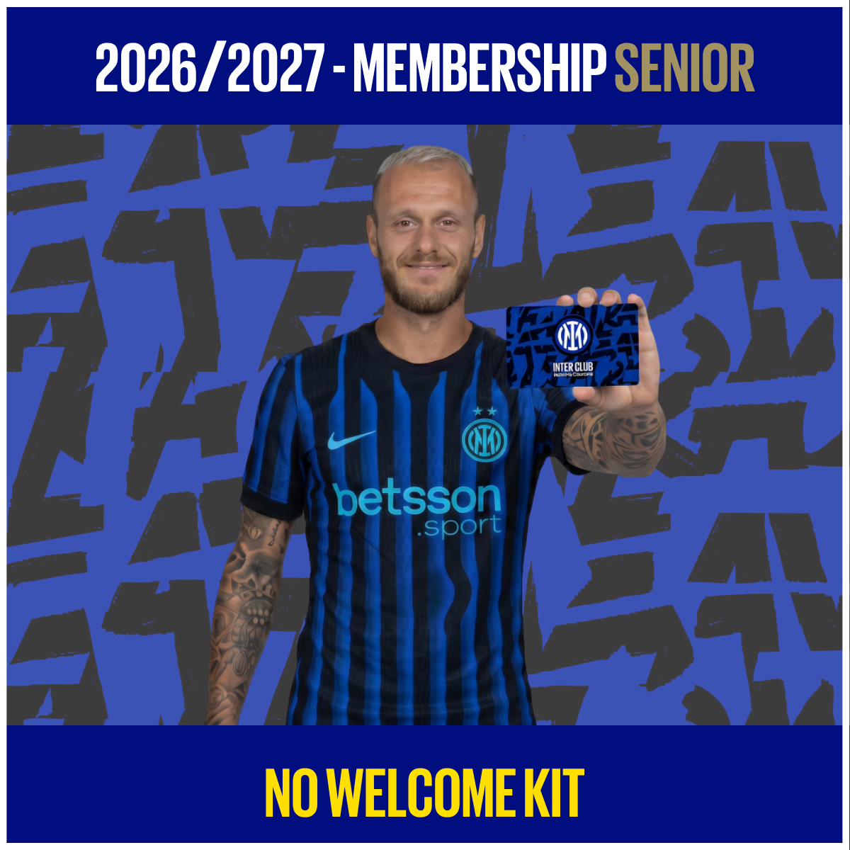 Membership 2026/2027 - SENIOR - NO KIT