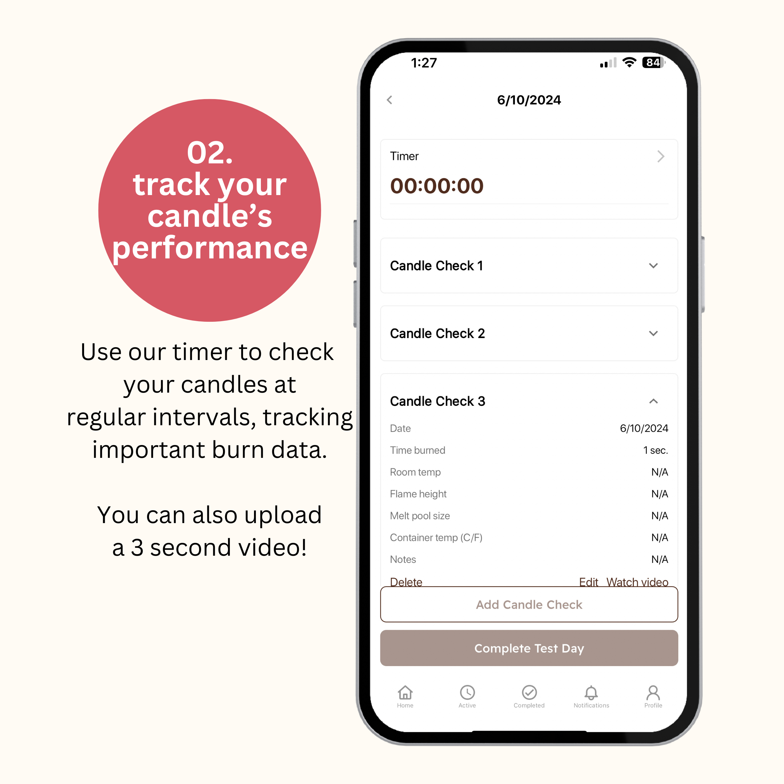 My Candle Tests App | Make Candle Burn Testing Easy