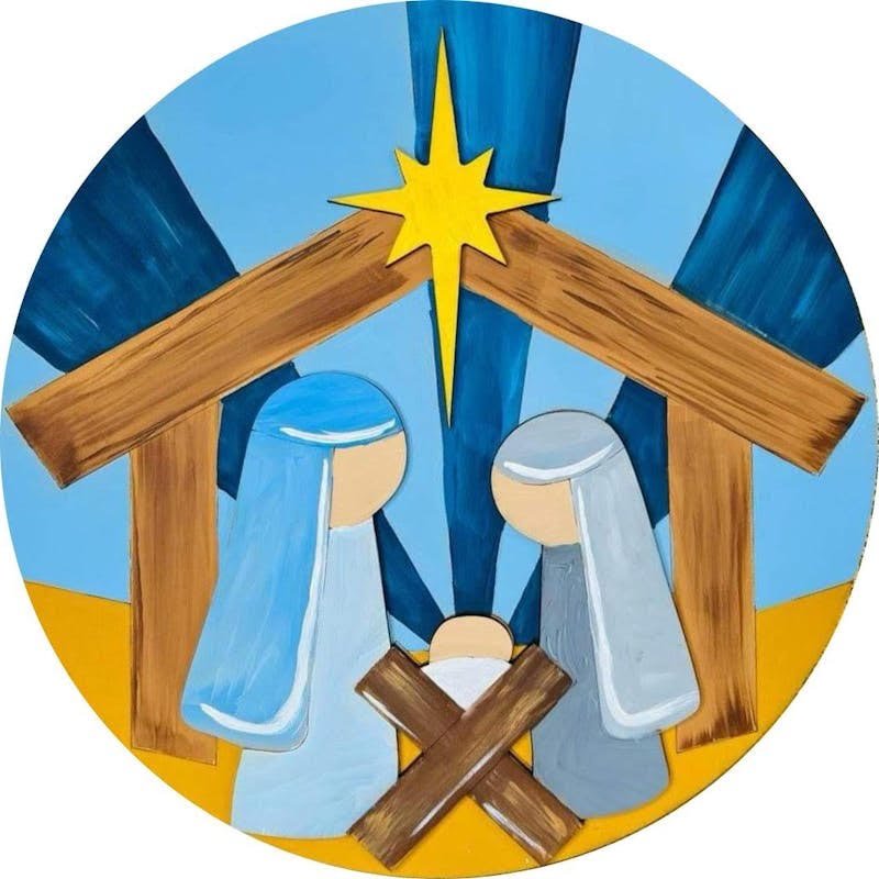 Nativity-Doesn't have to be a circle