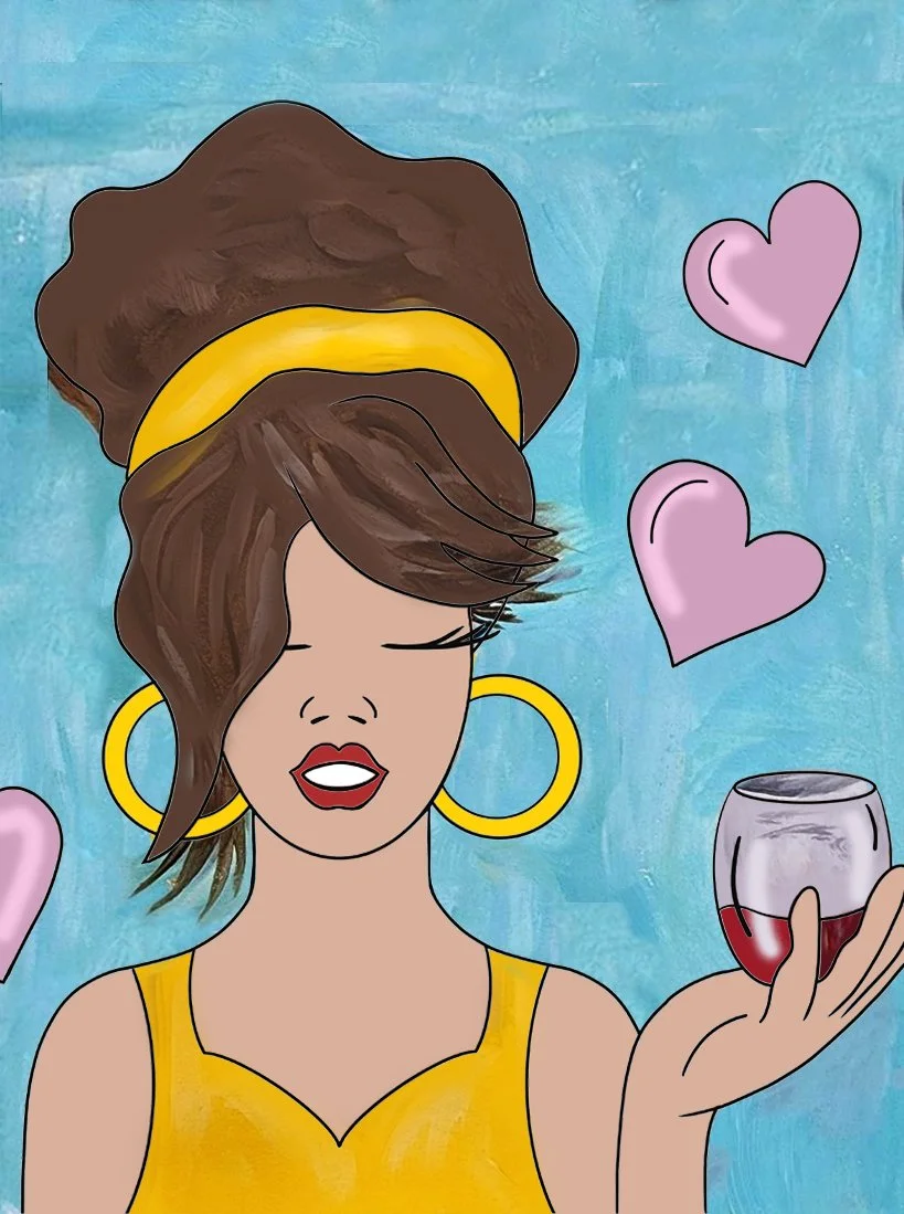 Every Woman - Wine Love (Colors Customized)