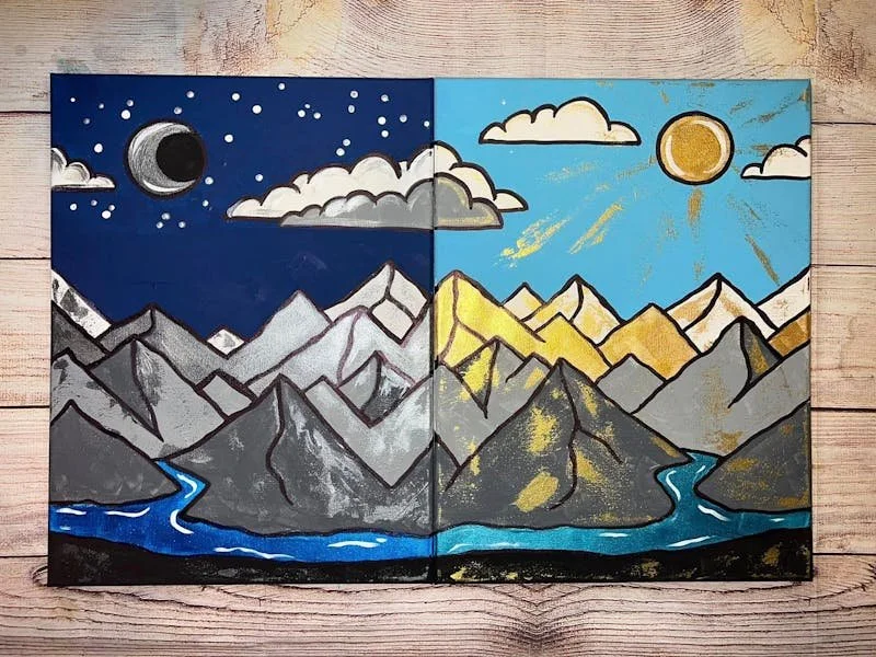 Mountain Landscape-Couples option