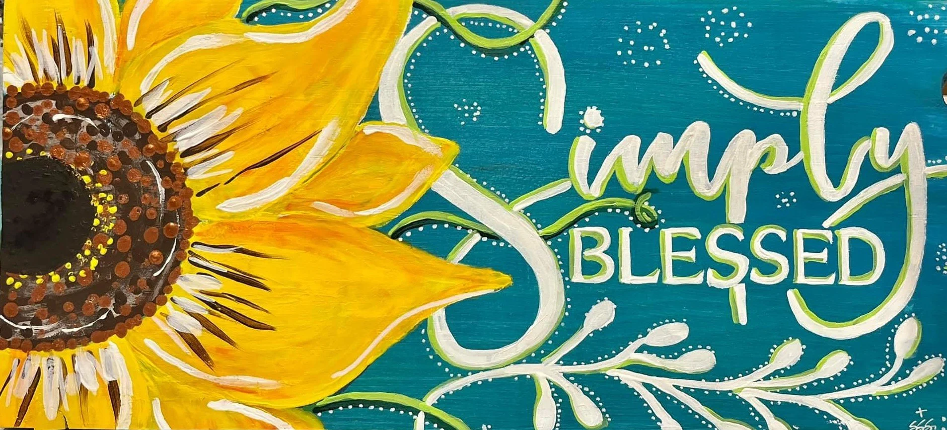 Simply Blessed Sunflower