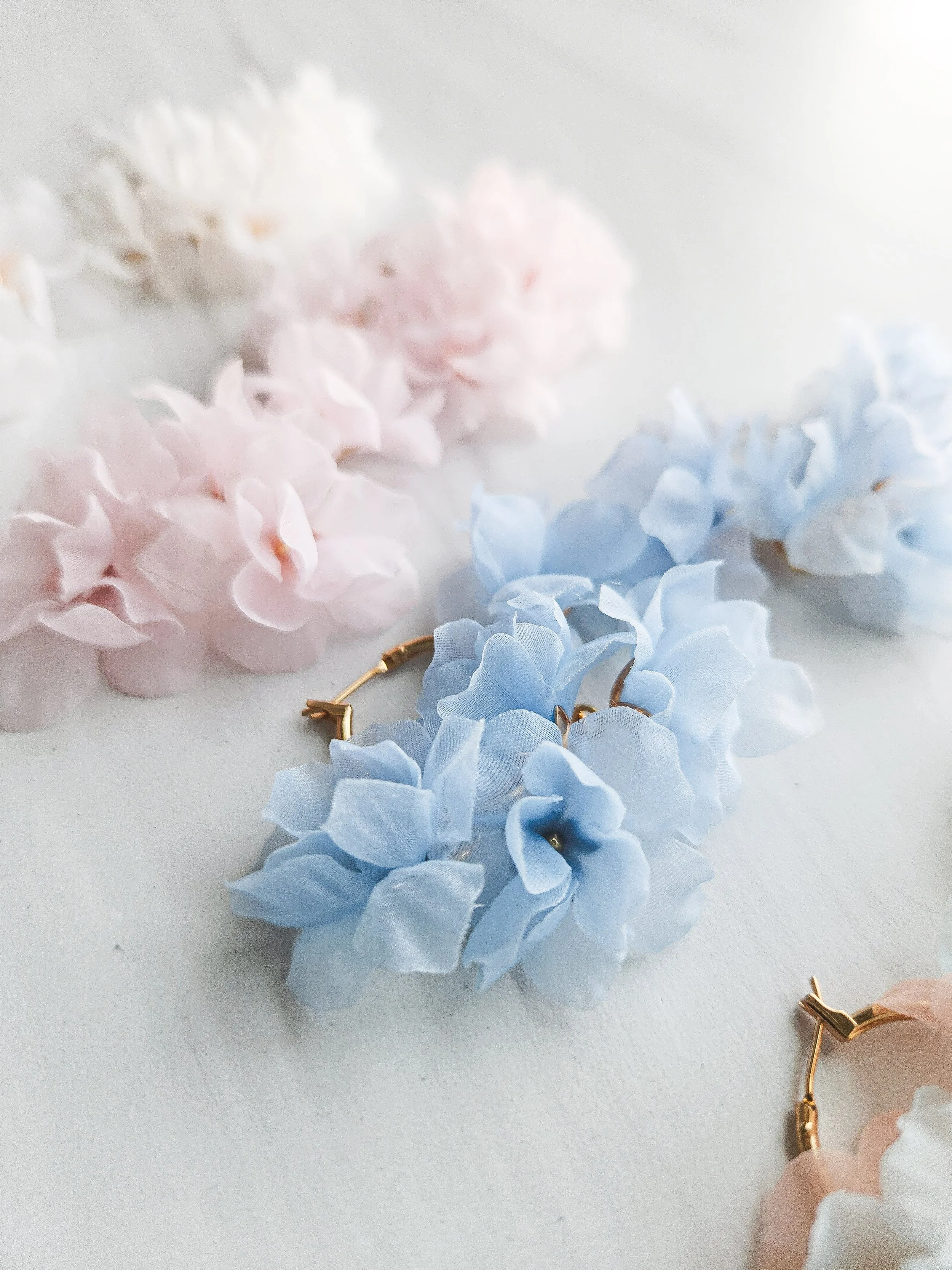 Blossoms "Awakened" Hoop Earrings