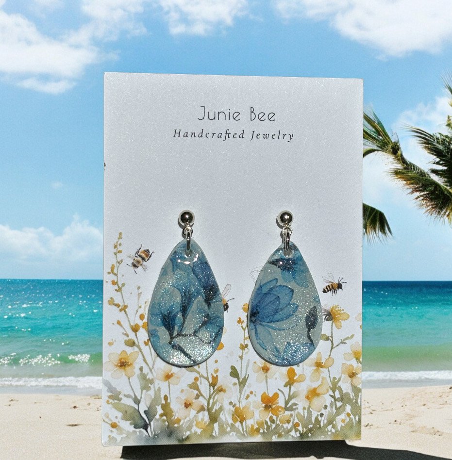 Blue Lagoon Floral