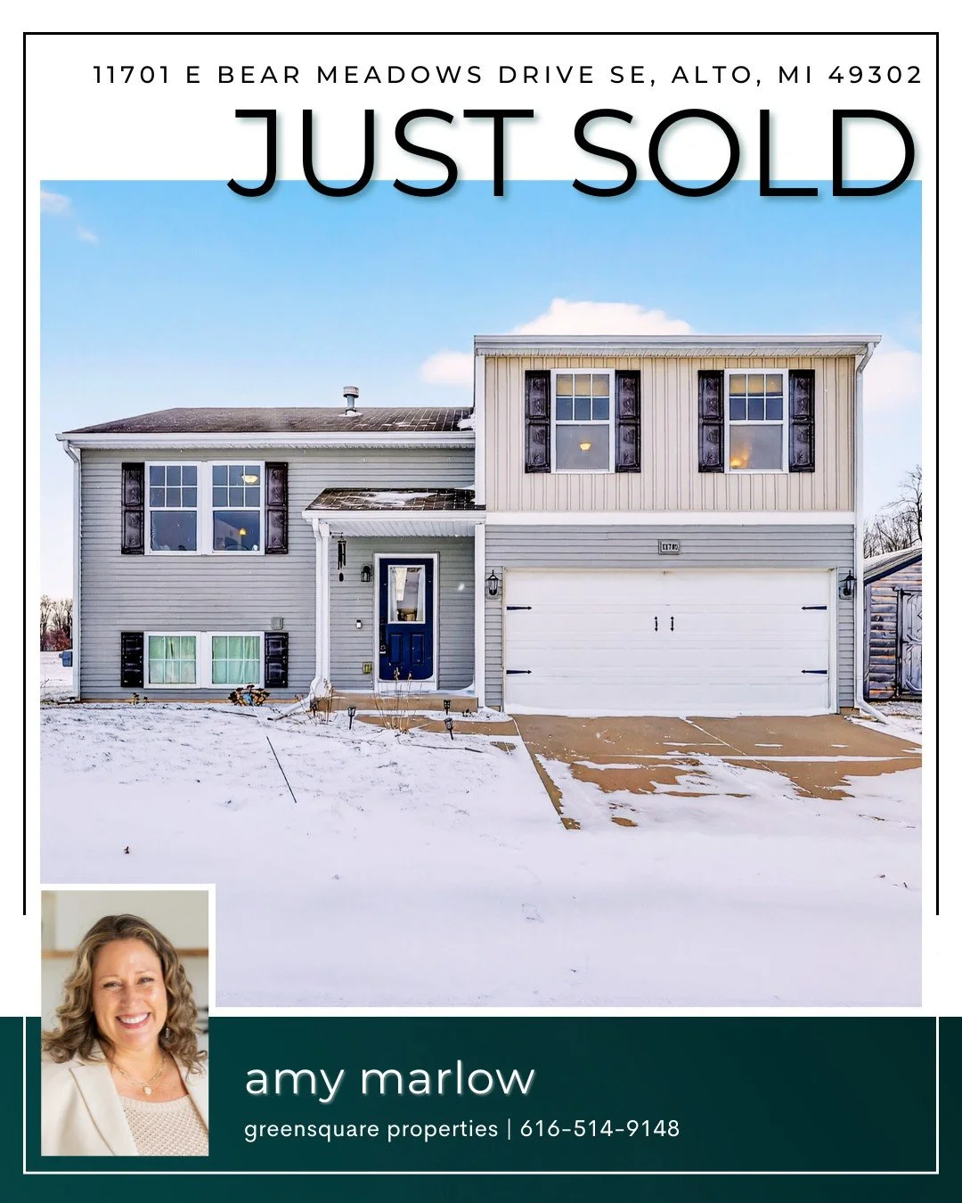 Another one closed! 🎉

Huge congrats to Amy and her sellers on a successful closing. From listing to finish line, Amy guided the process with care and confidence, and it paid off.

Well done, Amy, and congrats to the sellers on their next chapter! ?
