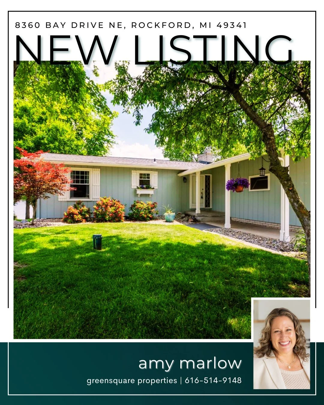 Check out Amy's newest listing! 

Welcome to your move-in-ready lakefront retreat on a private 65-acre lake in the highly desirable Rockford school district. Enjoy pontooning, kayaking, paddleboarding, fishing, and relaxing right from your own backya