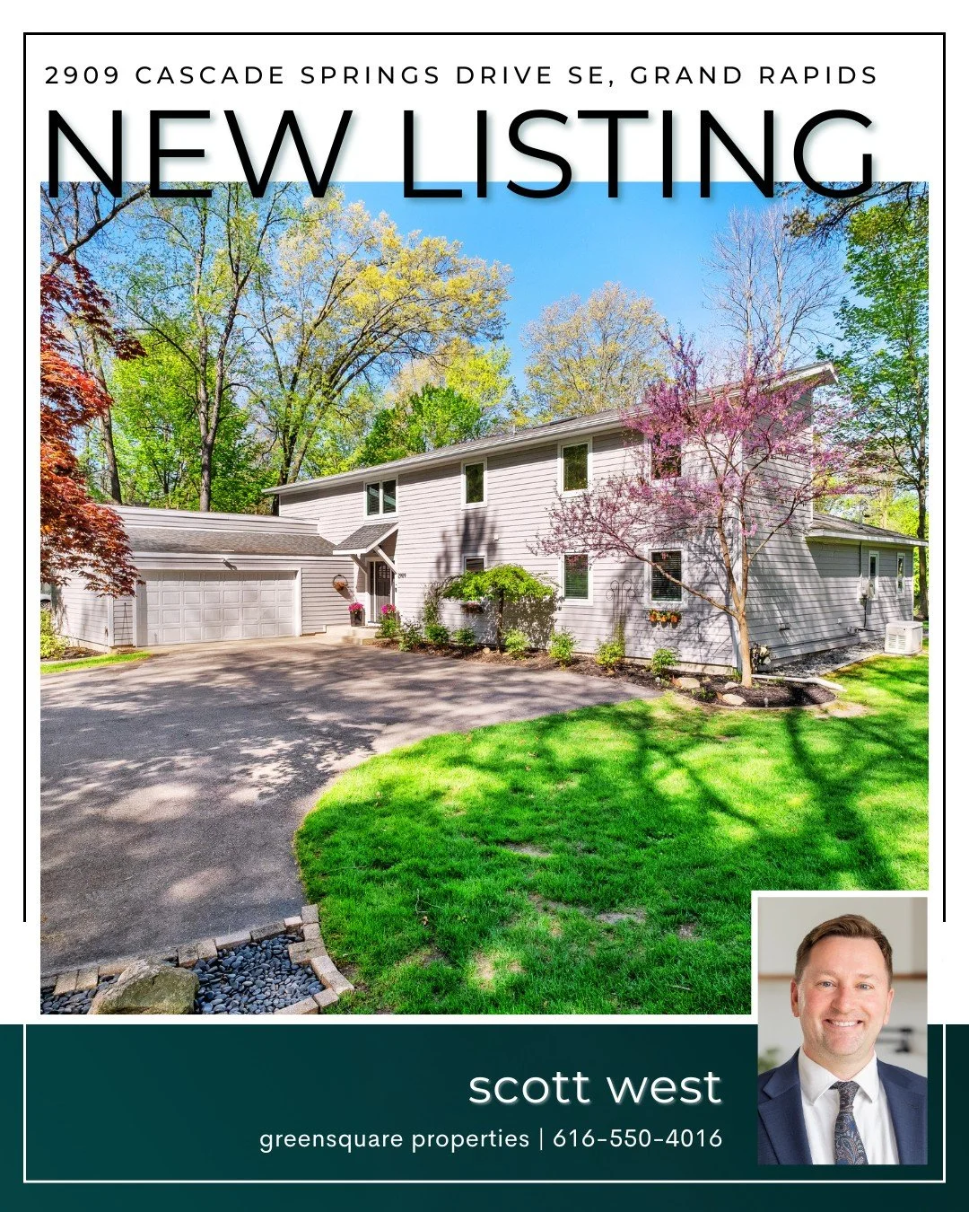 Riverfront living on the Thornapple River 🏡 🚣&zwj;♀️

Tucked on a private drive shared with just one other home, this property offers a rare combination of privacy, thoughtful updates, and direct access to the water. Launch a kayak from your own fl