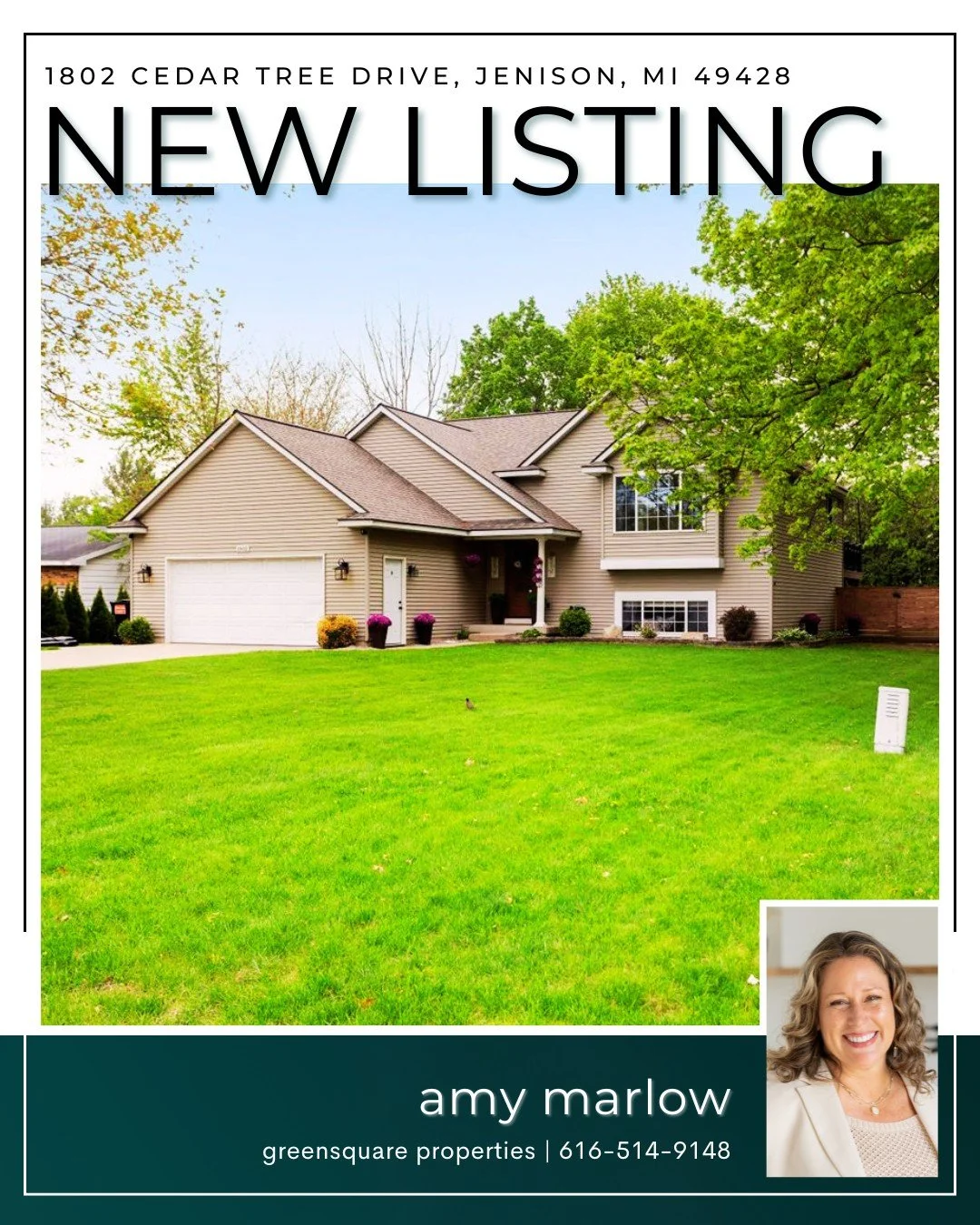 Welcome to this beautifully updated Jenison home, where thoughtful design and meticulous care shine throughout. Offering 4 bedrooms, 2 baths, and over 2,400 sq. ft. of finished living space, this home features a cohesive, modern Pottery Barn feel. 

