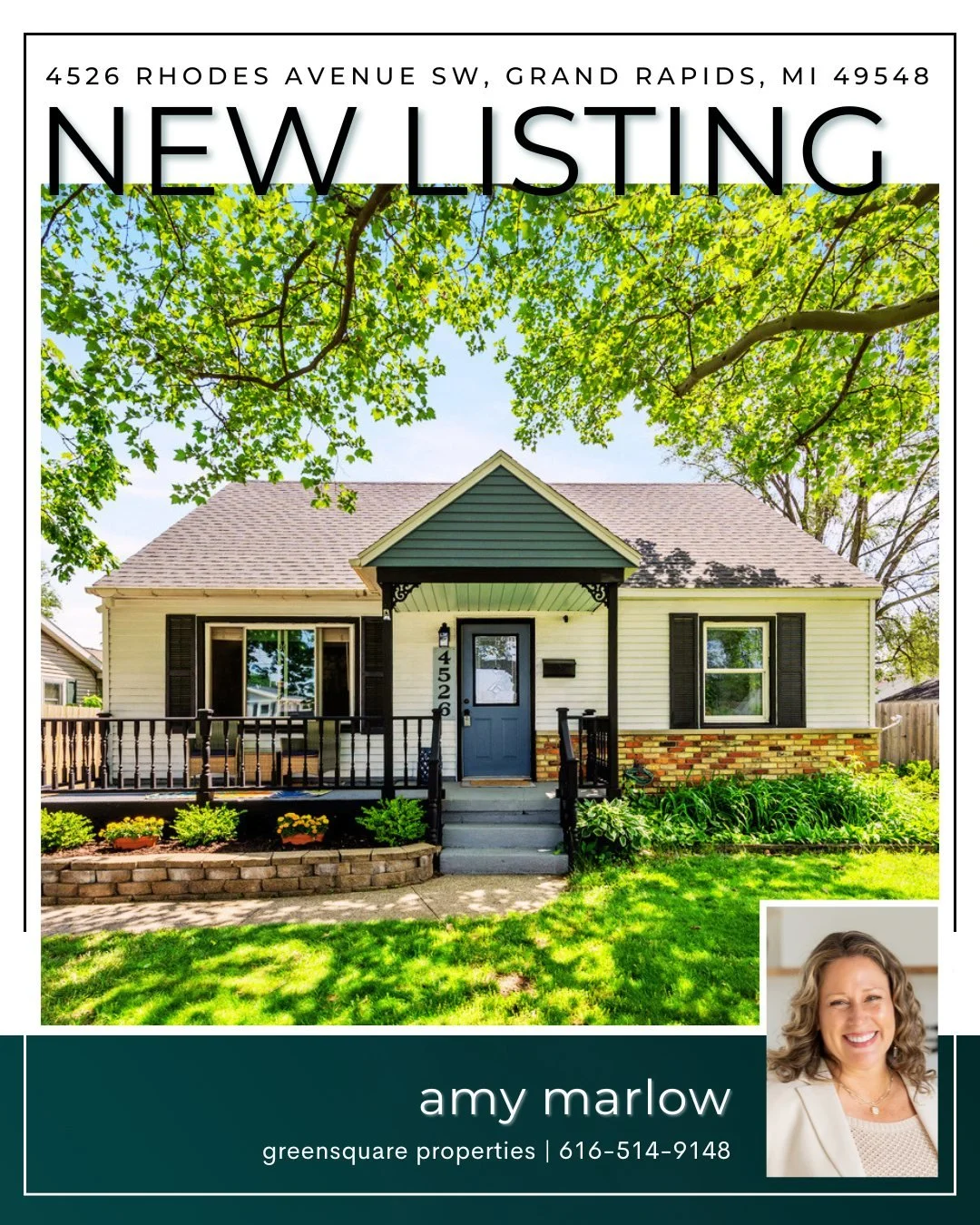 Don't miss today's listing from Amy! 

Adorable 3-bedroom, 1-bath ranch on a quiet street in Wyoming, conveniently located near US-131 for an easy commute. 

This move-in-ready home has been well-maintained with pride of ownership throughout. Recent 