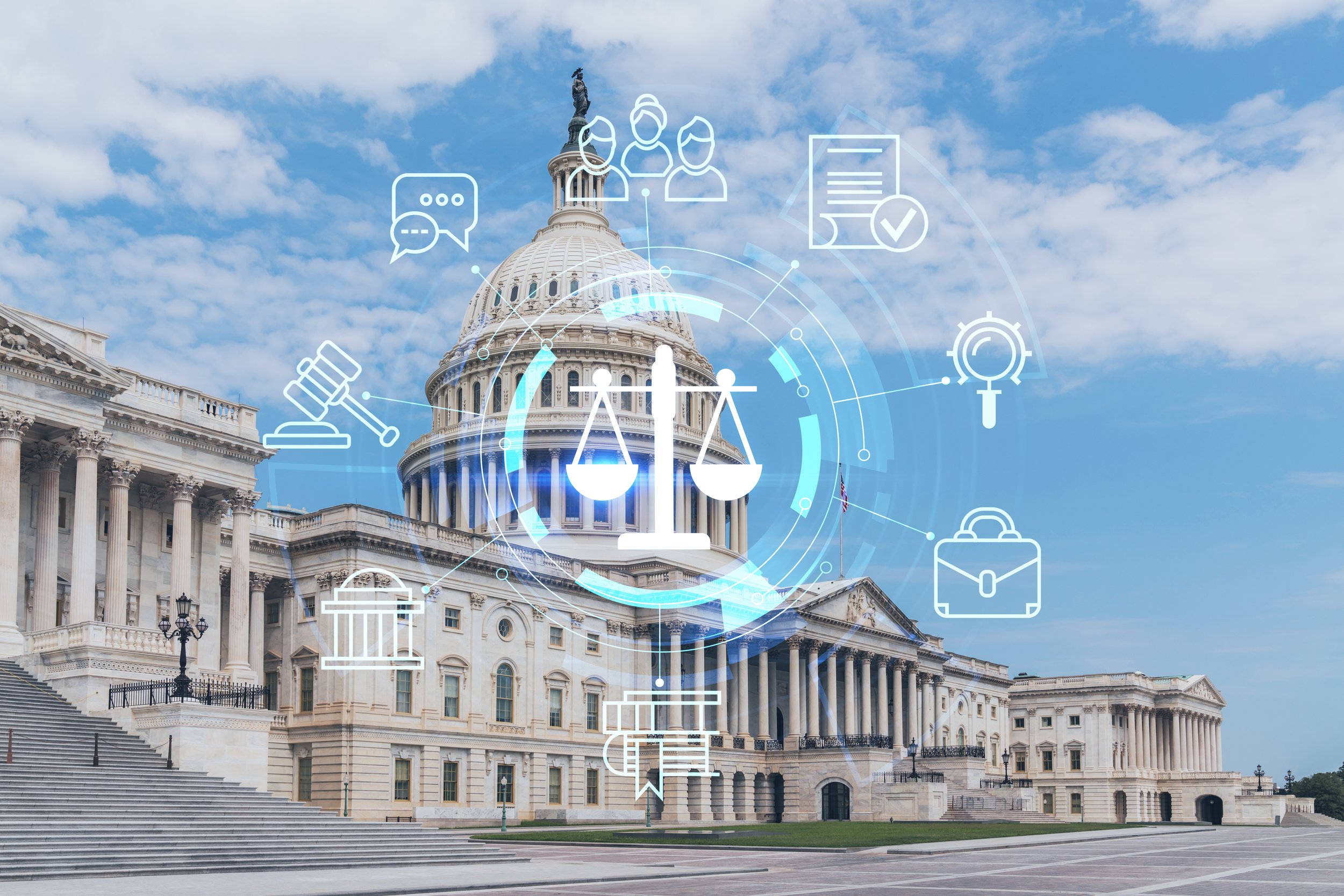Illustration of Separation of Powers: Civics Education Matters