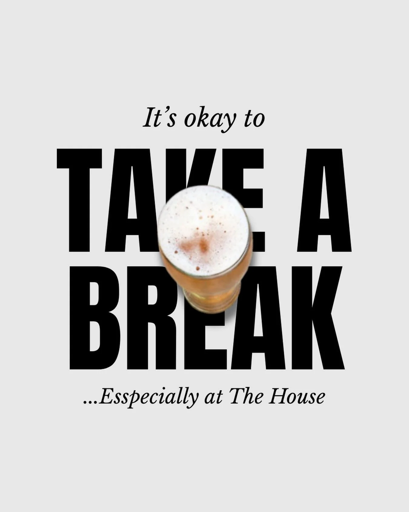 Finals got you fried? 📚 Take a break at The House.
✨ 50% OFF our tap wall all day
🍽️ Plus unbeatable deals from our restaurant partners
Study hard, sip easy. You earned this. 🍺