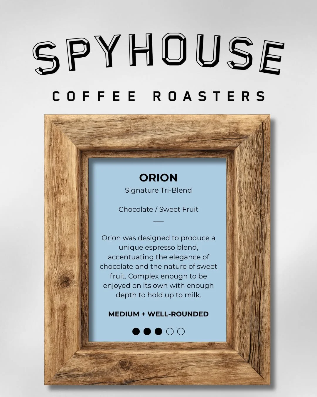 Good morning St. Joe!☀️

☕️✨ Swipe your way through the universe of Spyhouse coffee.

Light &amp; funky, dark &amp; rich, smooth &amp; balanced&mdash;there&rsquo;s a roast for every mood and every moment. 🌙⭐️

Which one are you sipping today? 👀👇