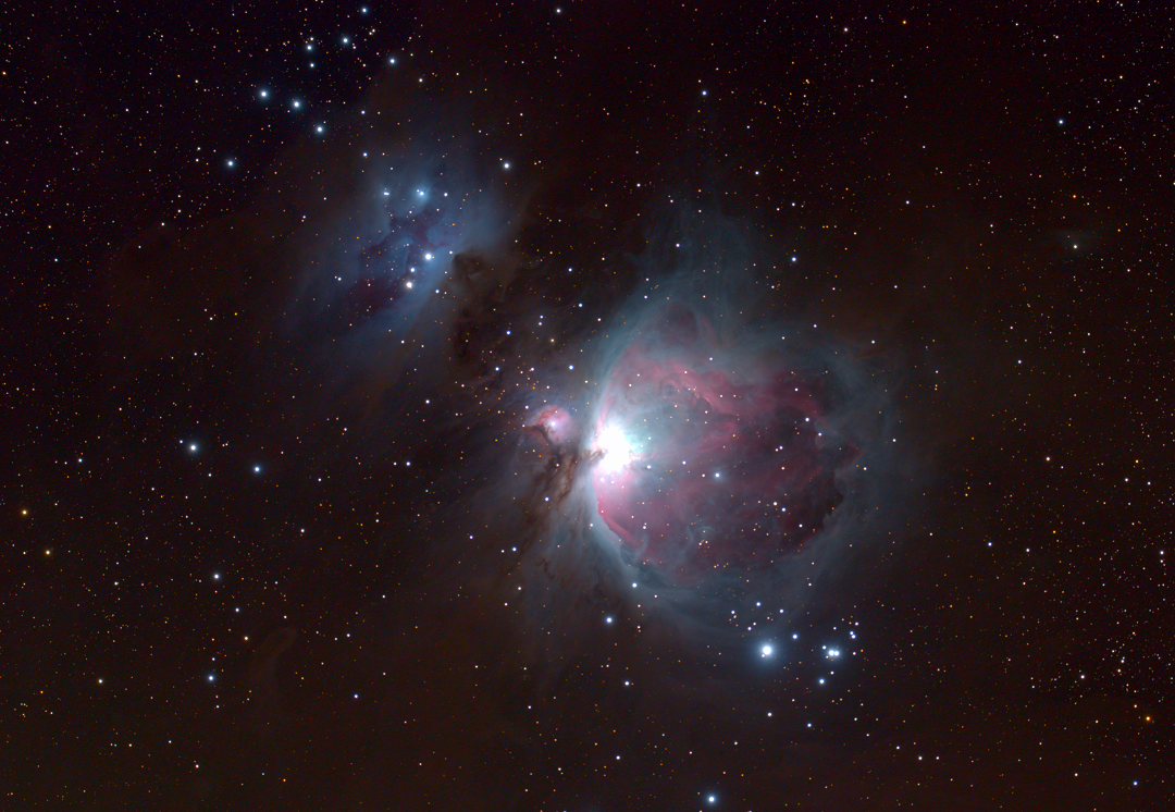 Orion and Running Man Nebula (December 2021)