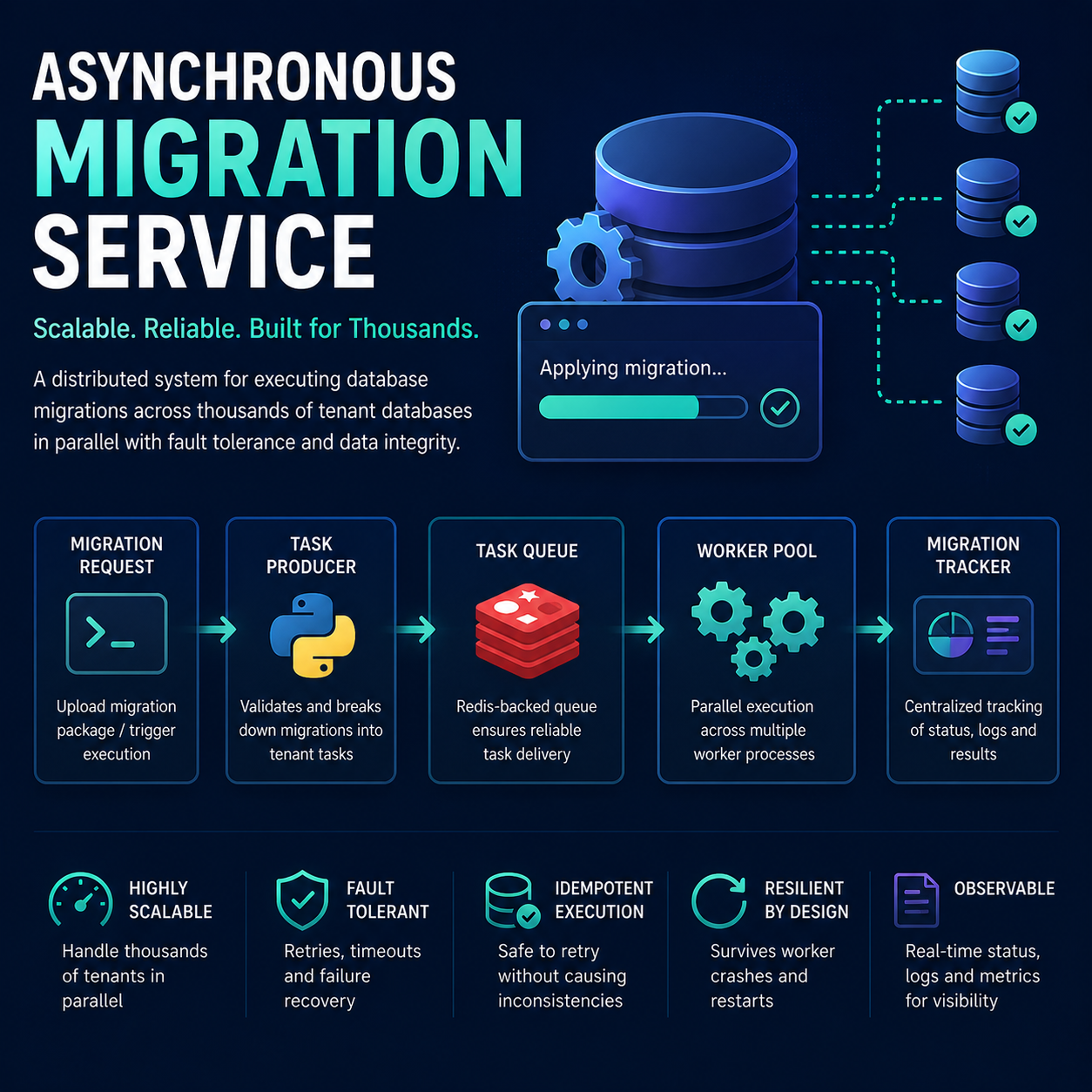 Asynchronous Migration Service (Python)