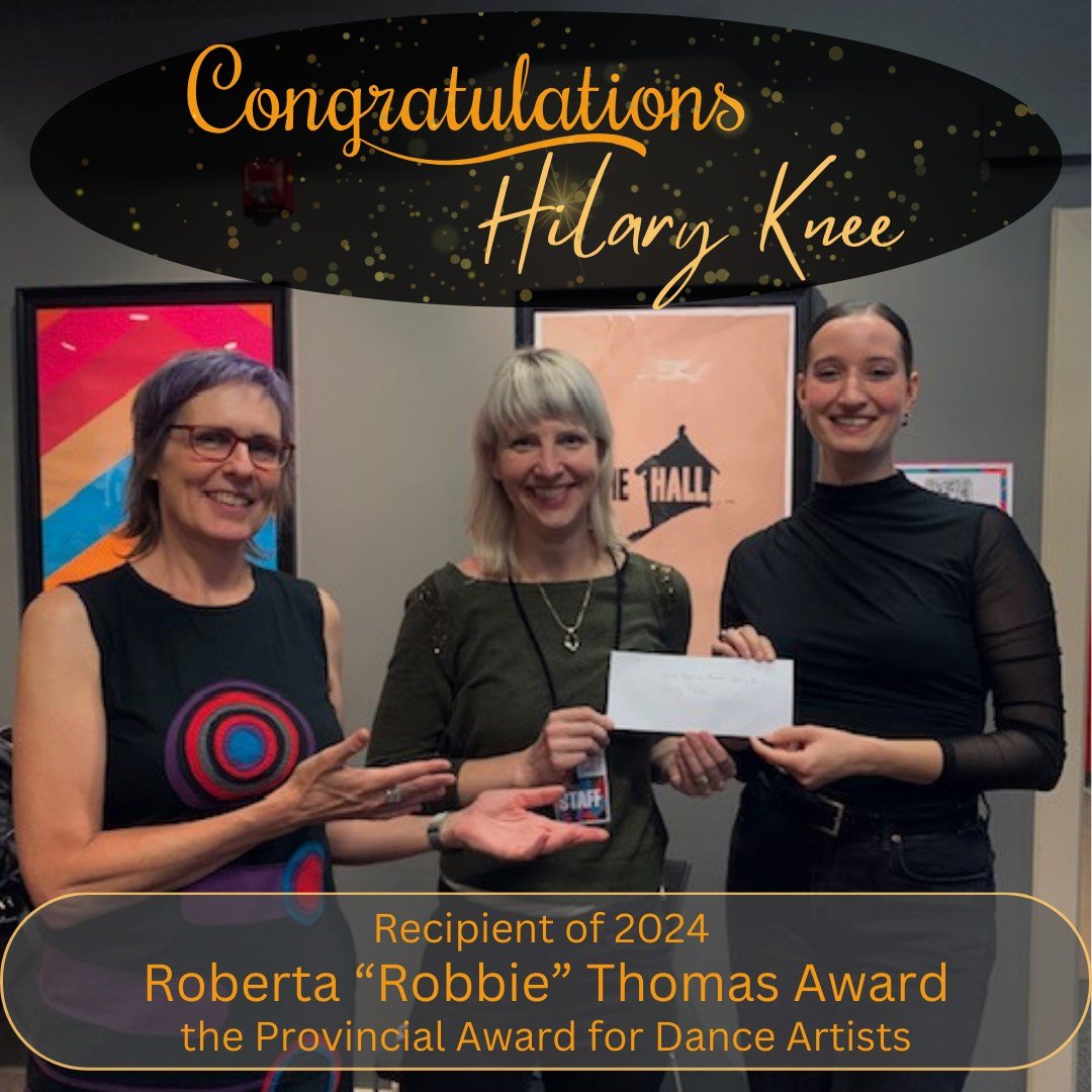 We are so proud of Hilary: a great dancer, collaborator, and teacher. This award is well-deserved and we can't wait to see what's next for you!