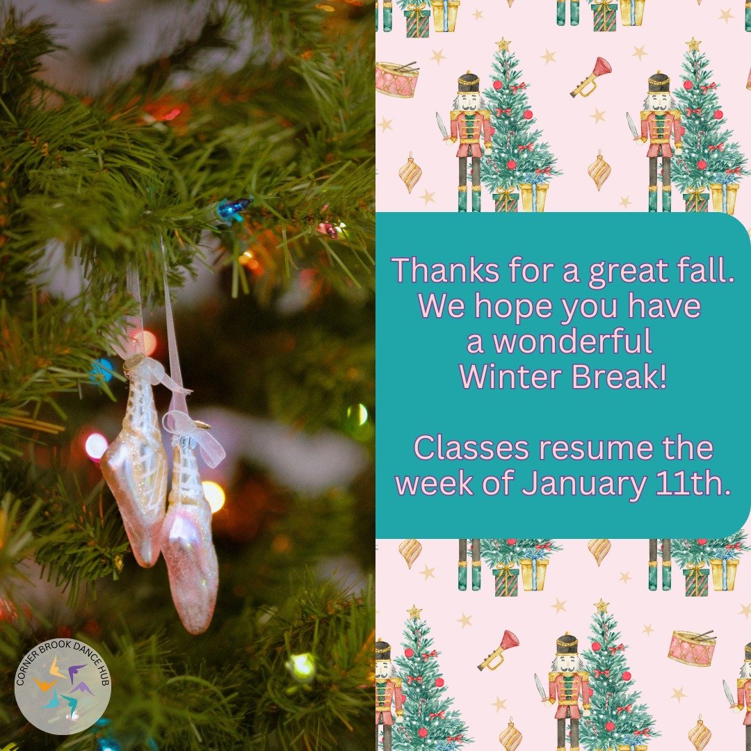 Speaking of presents... we've got our first term all wrapped up.

Thanks for making time for more dance in your families' lives this fall and we look forward to dancing with you more in the new year. 

Over the Winter Break we will continue to check 