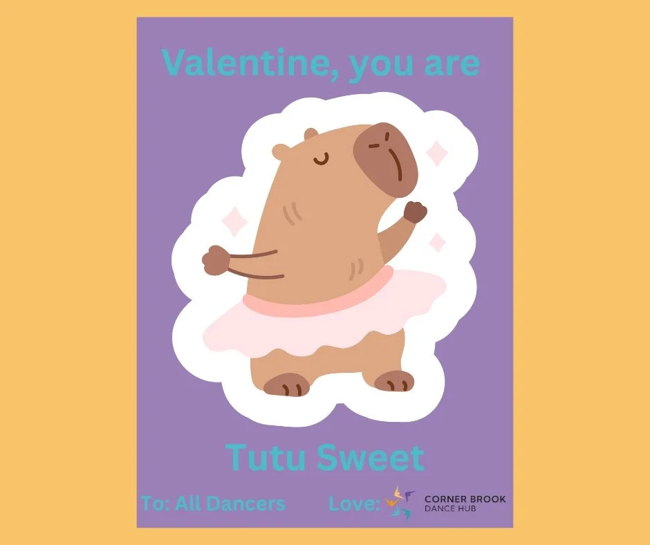 Q: What's a ballerina's favourite number?
A: 2-2!

Happy Valentine's Day Dancers!