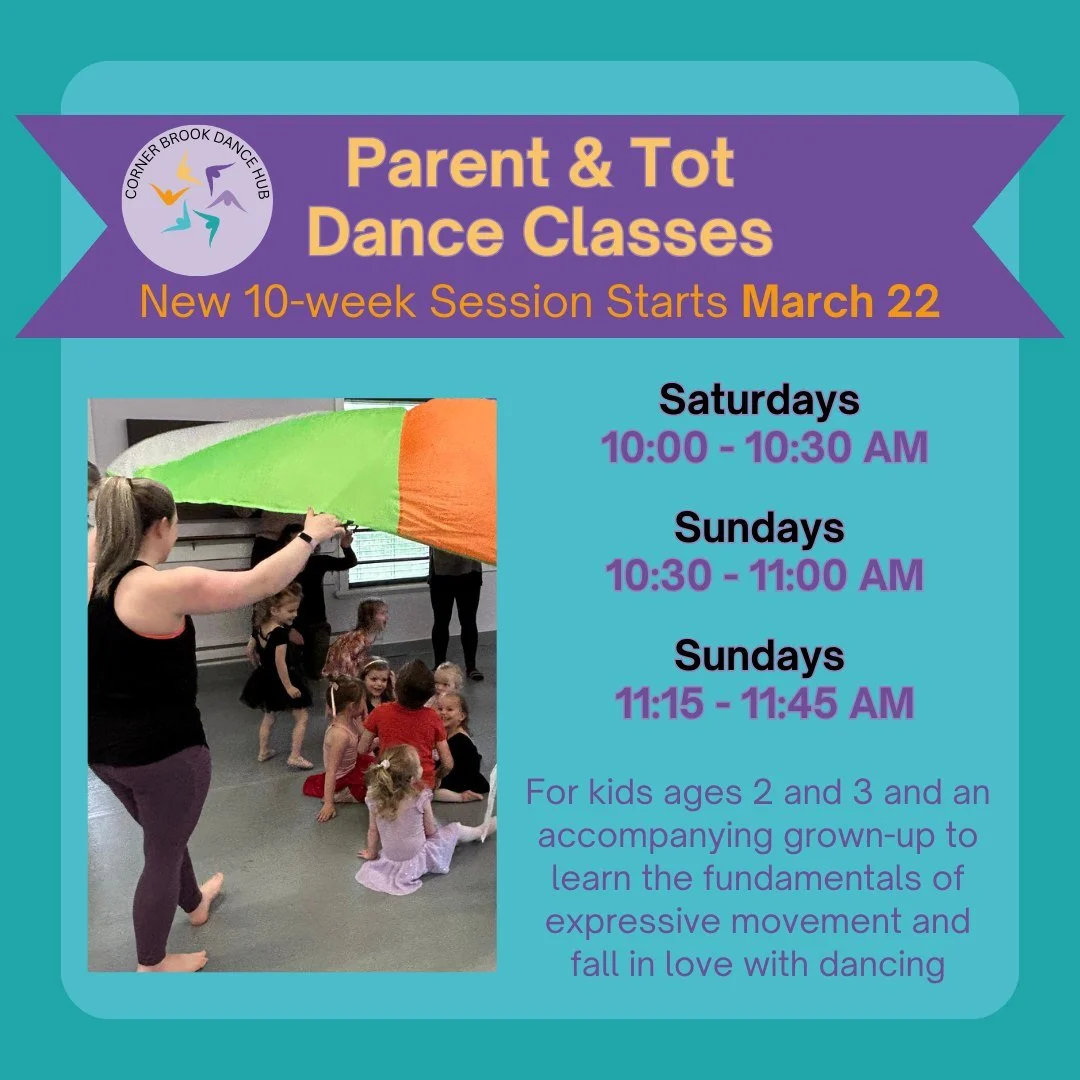 We are gearing up to start our third term of Parent &amp; Tot on March 22.

This class is thoughtfully structured to be fun for the grown-ups and kiddos alike -- it's perfect for you if you're looking for ways to introduce your toddler to movement fu
