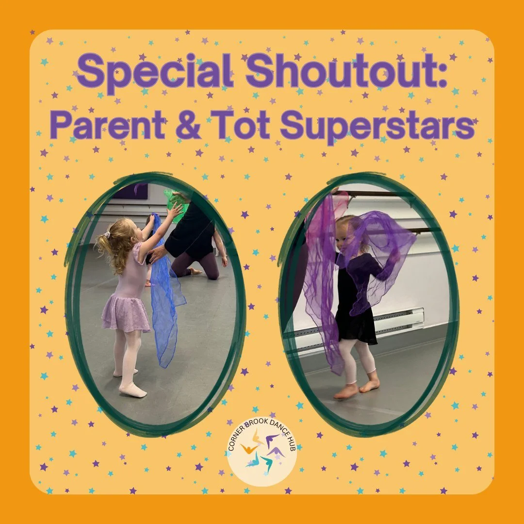 🌟Honestly, all of our dancers are Superstars, not least of all our Parent &amp; Tot dancers🌟 
But we wanted to take a moment to recognize two young dancers who both just completed their sixth term of Parent &amp; Tot -- meaning they have taking the