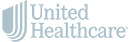 United Healthcare logo with blue and white text.