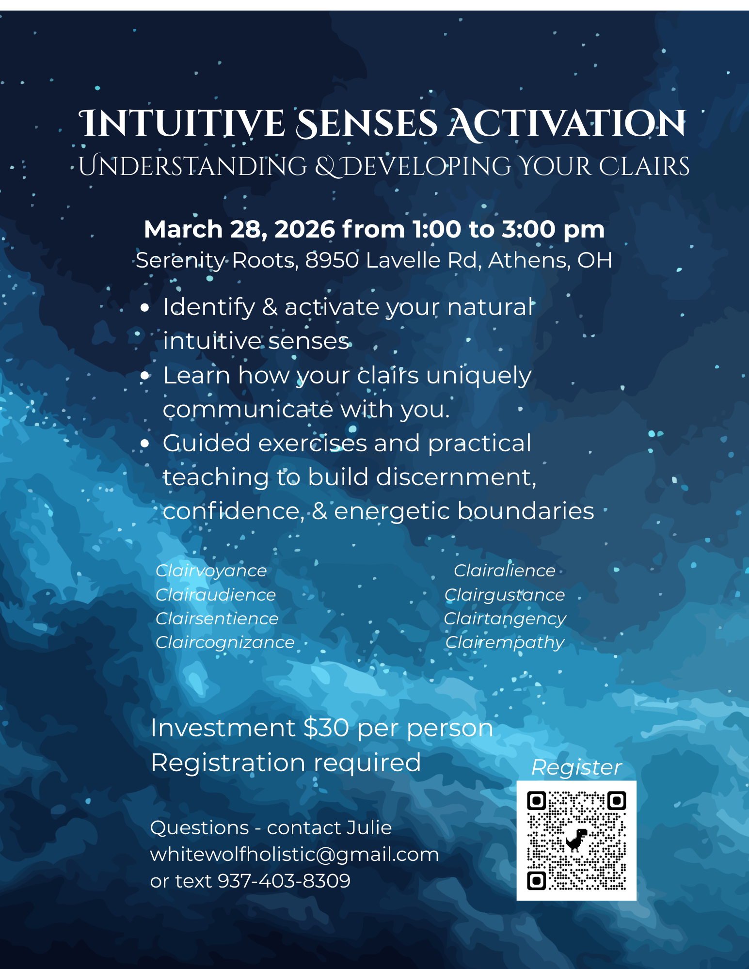 Intuitive Senses Activation Understanding & Developing Your Clairs