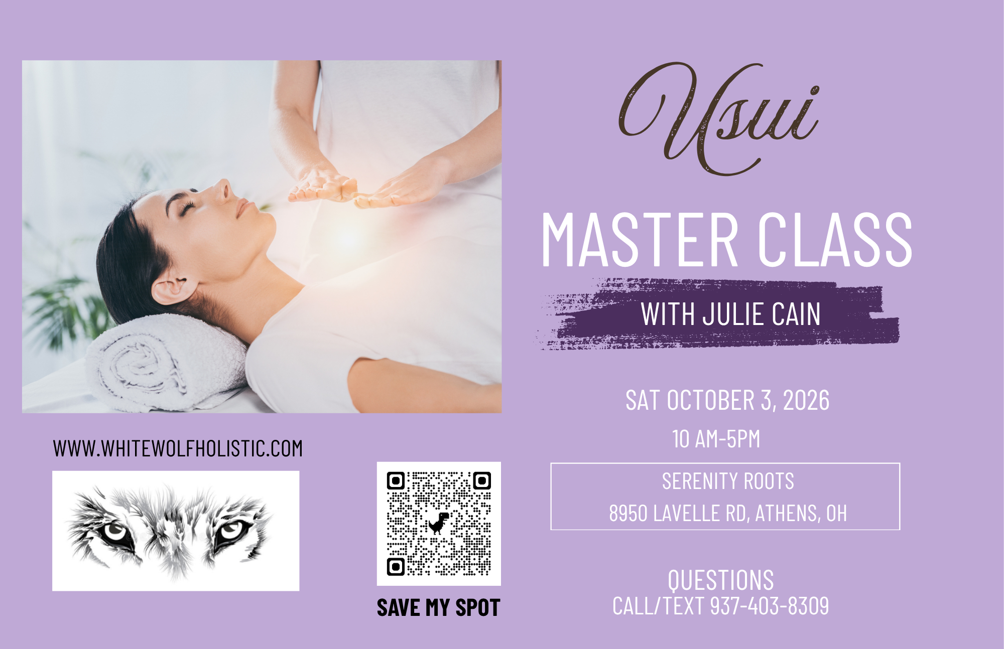 Usui Reiki Master training
