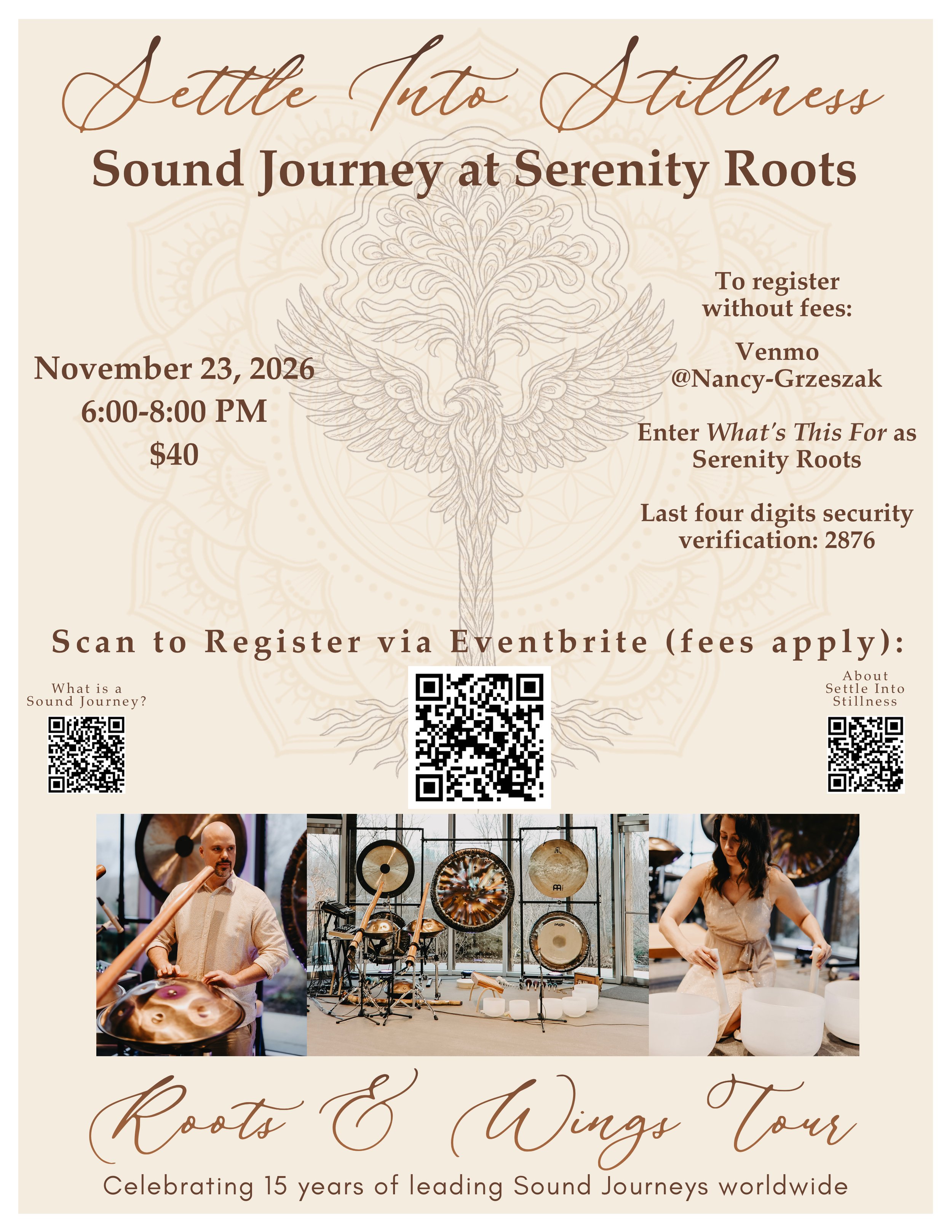 Settle Into Stillness - Sound Journey