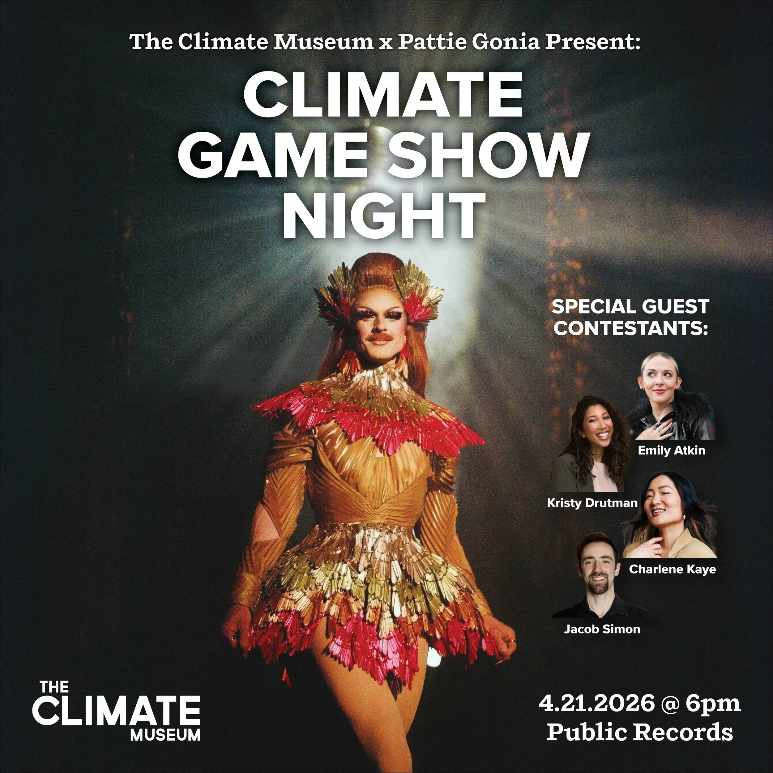 The Climate Museum x Pattie Gonia Presents: Climate Game Show Night