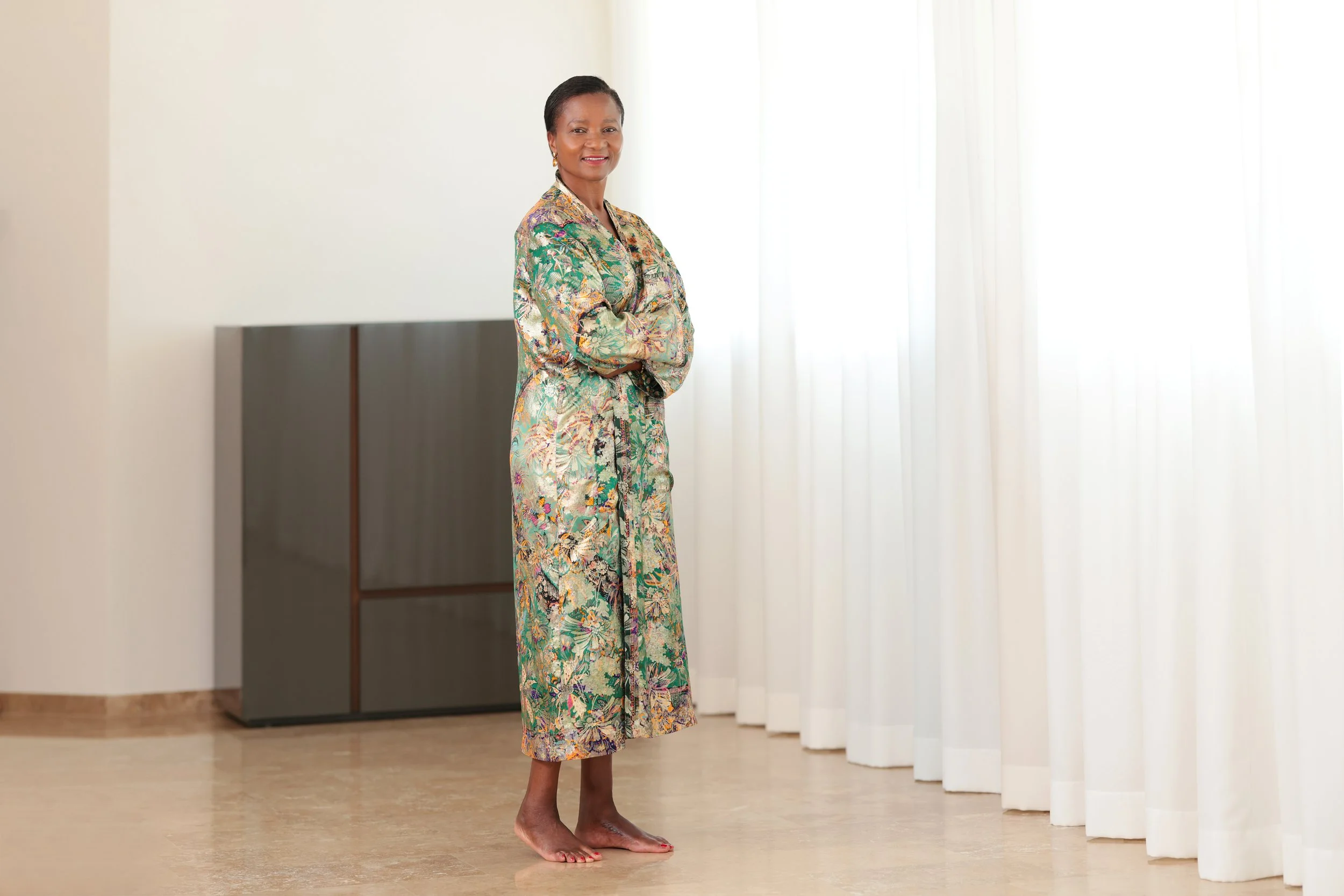 The silence is the only noise that you hear 