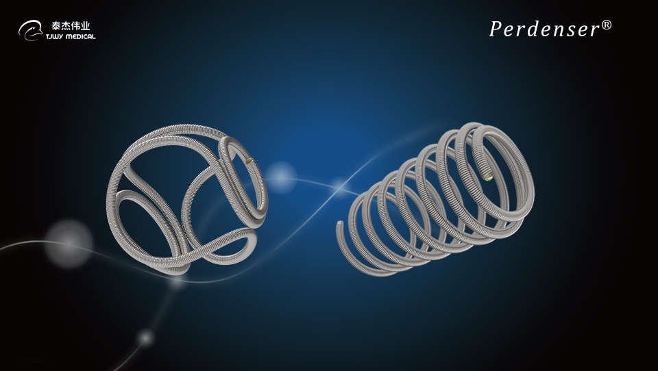 Perdenser: el sistema de coils de embolización de TJWY Medical para el tratamiento de aneurismas