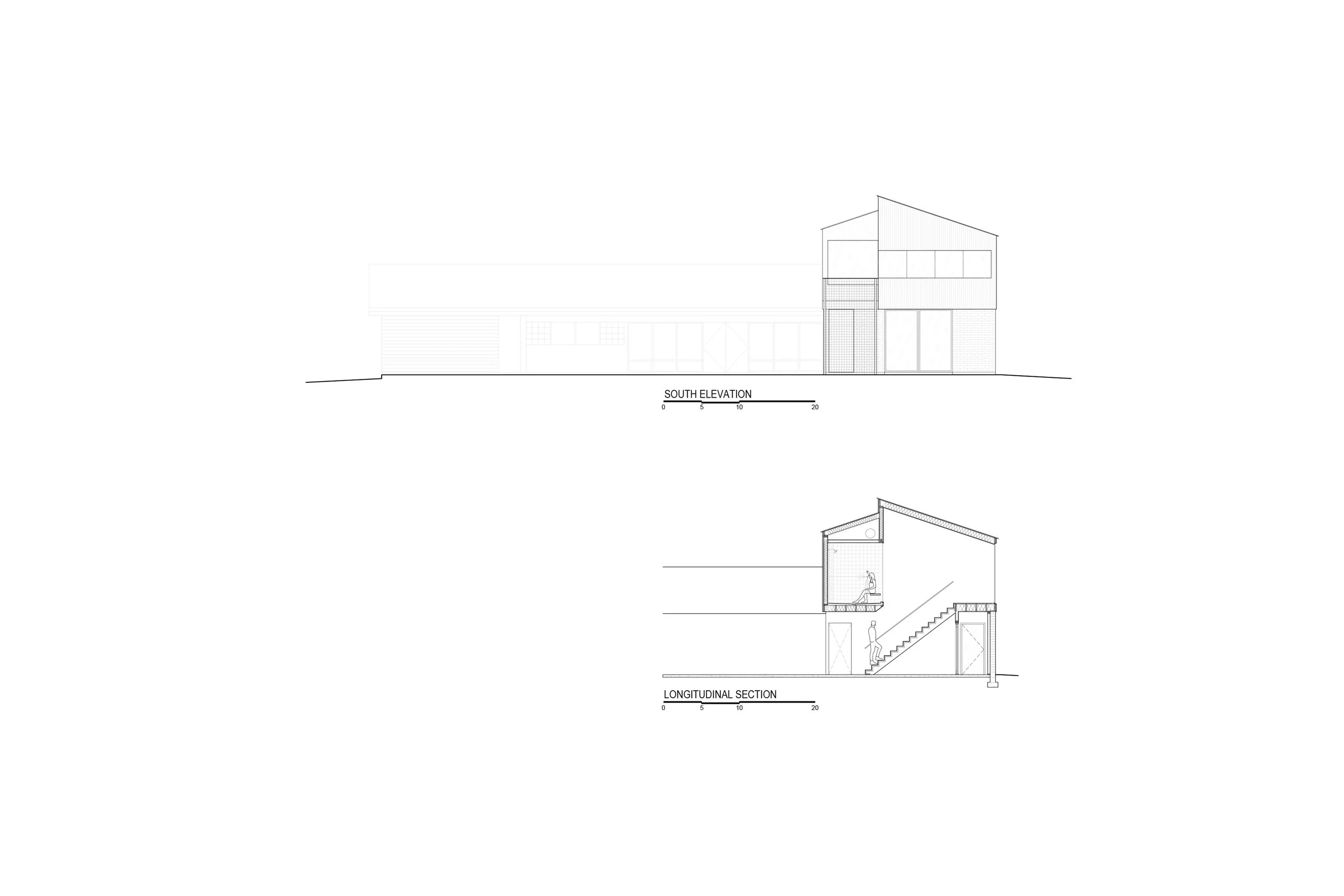 Elevation and Section 