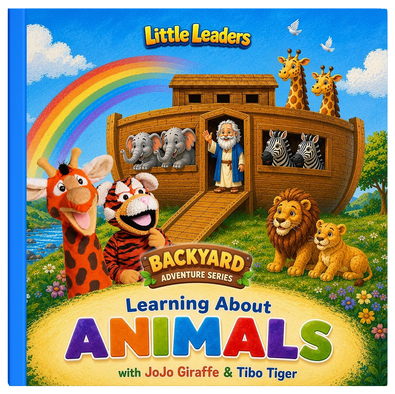 Little Leaders Learning About Animals book cover