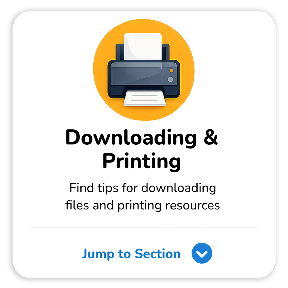 Downloading & Printing