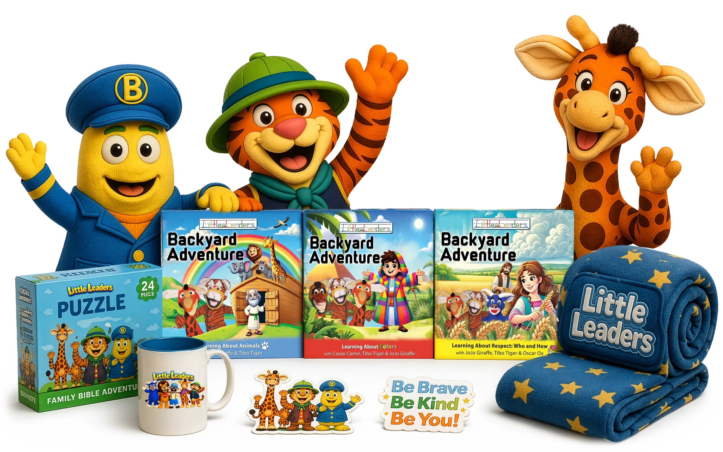 Little Leaders books and merchandise