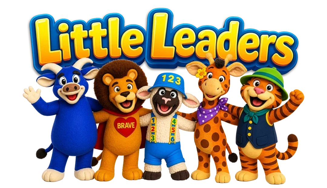 The Little Leaders logo and characters