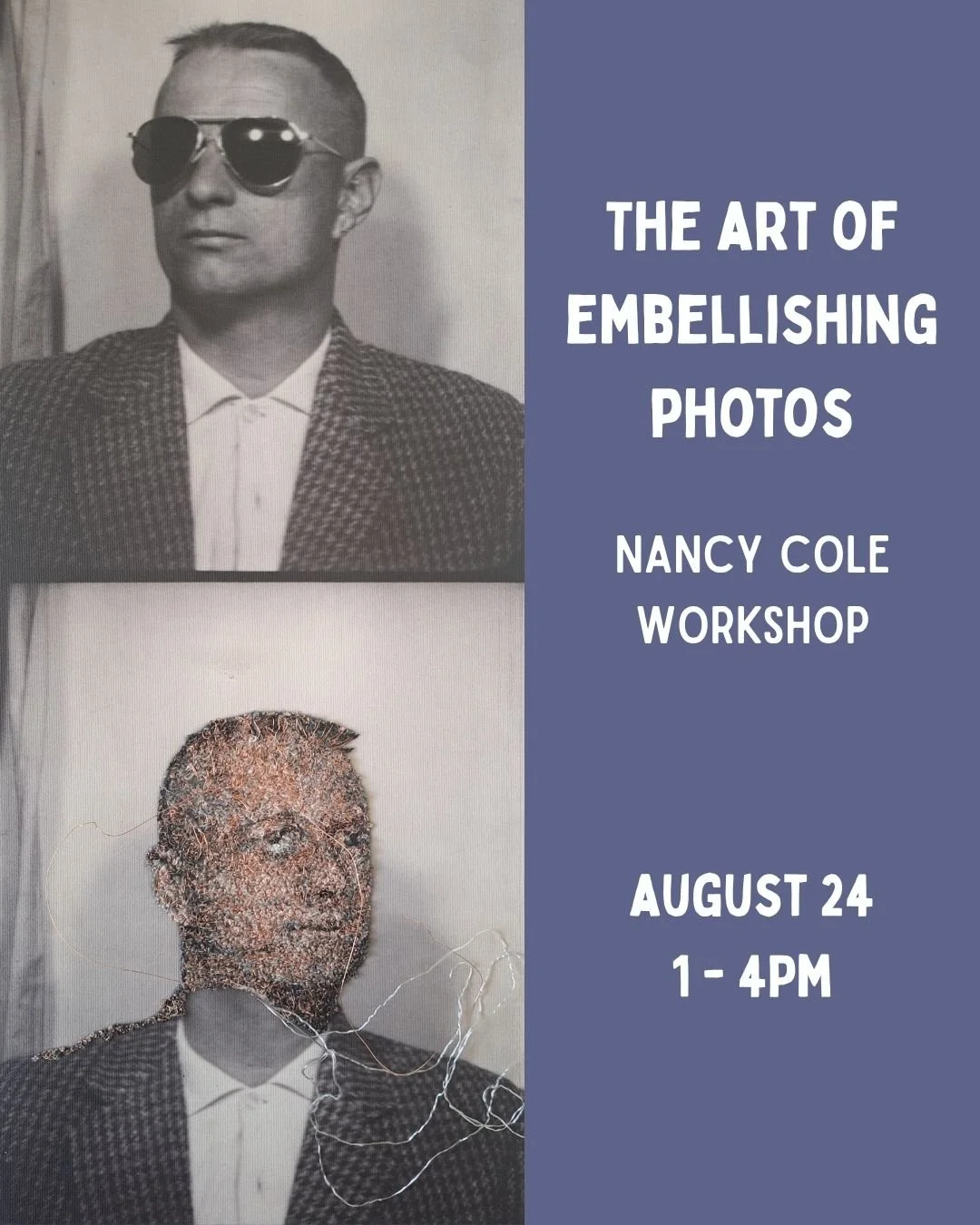 The art of embellishing photos - Nancy COle Workshop
