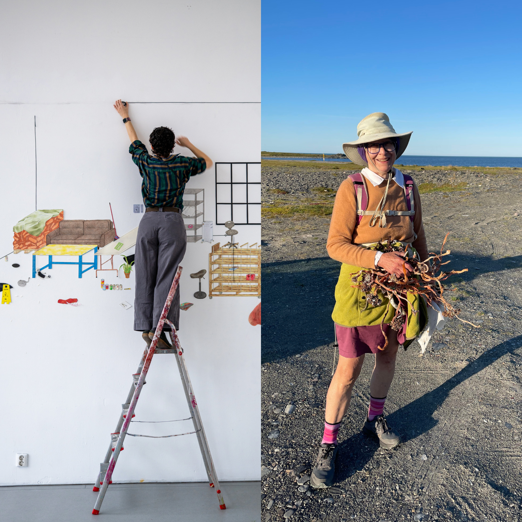 Two Residencies in Norway: An artist talk with Jane Whitten and Lisa Theriault