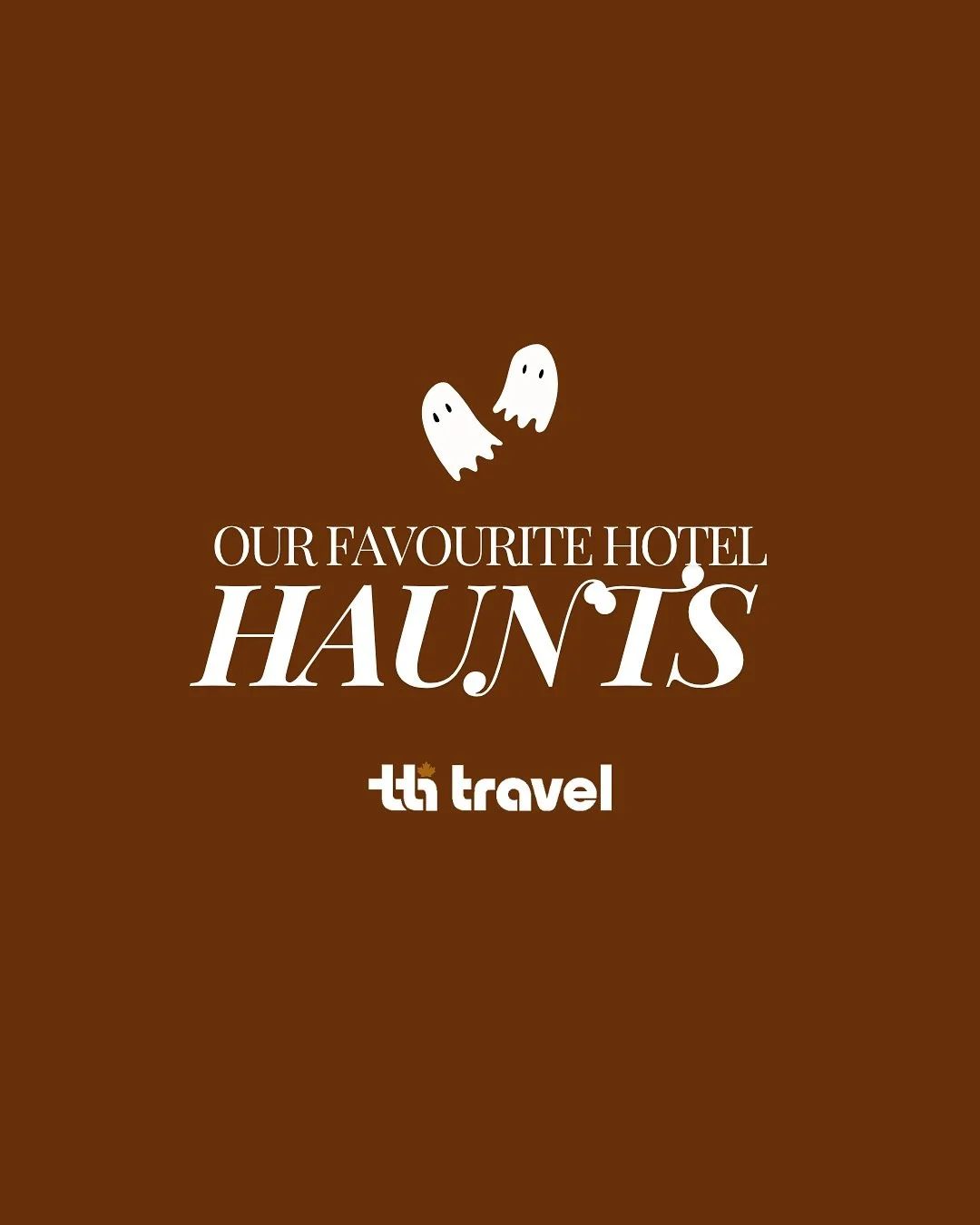 Happy Halloween Fearless Travellers 👻🪦✨💀🕸️🕷️

At TTI Travel, we&rsquo;re not afraid of no ghosts! Check in for a thrill with our list of 5 haunted luxury hotels worldwide. Elegance, history, and a touch of the terrifying. 

Are you brave enough 